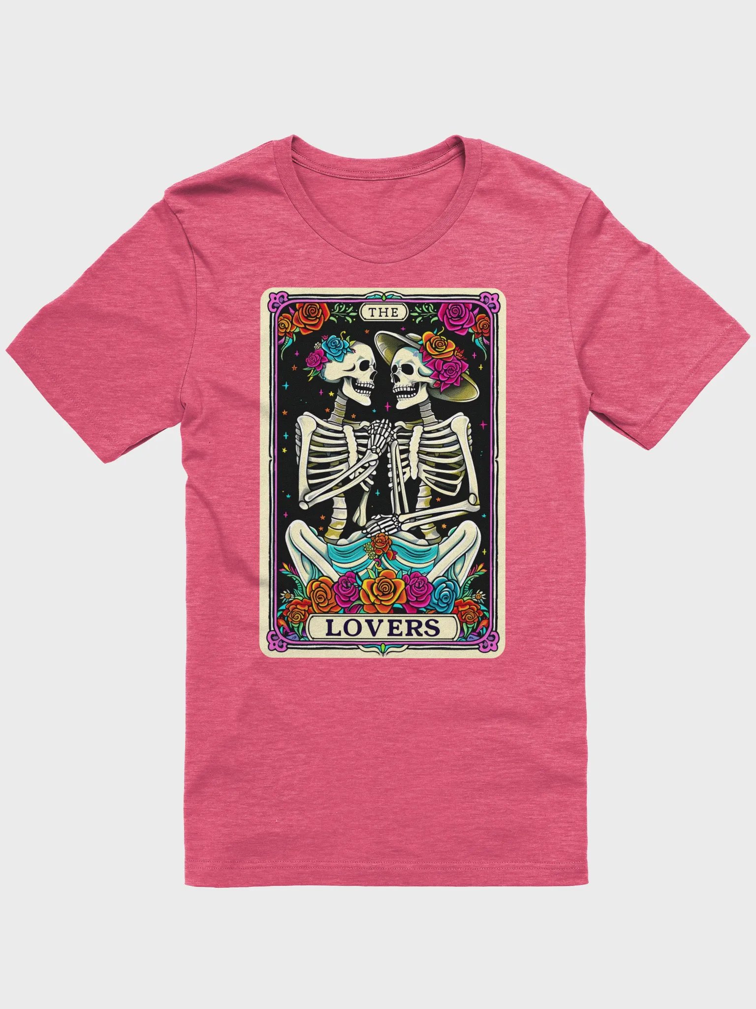 True Love Never Dies Funny Tarot Card Tee product image (4)