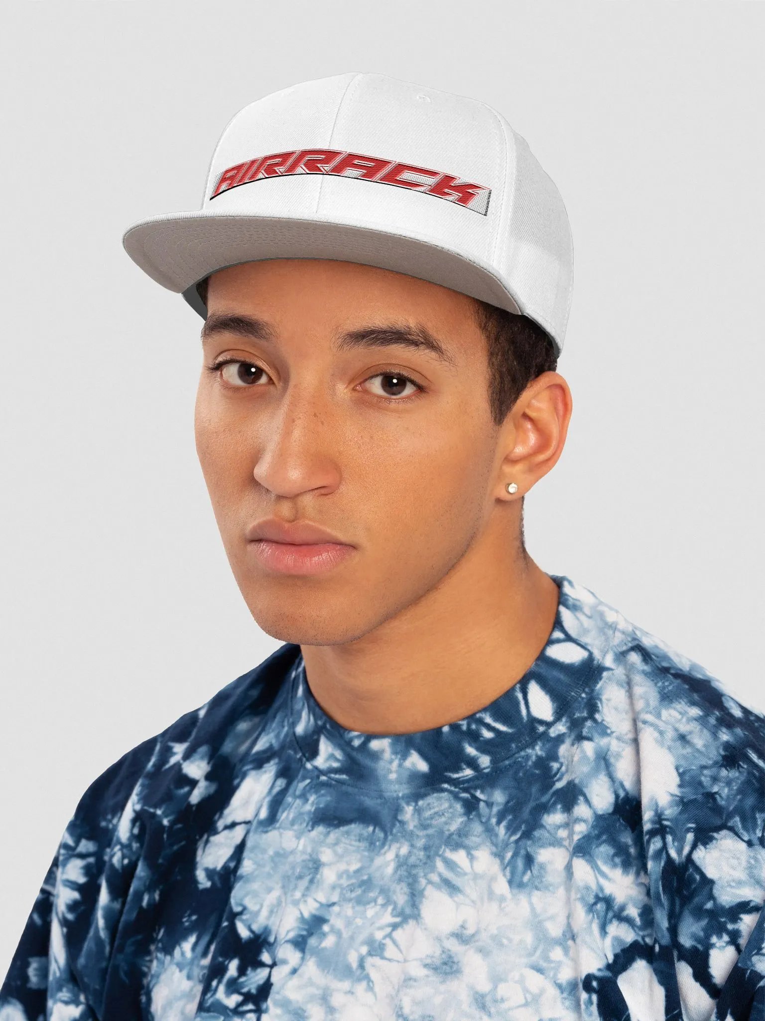 airrack embroidered hat red product image (6)