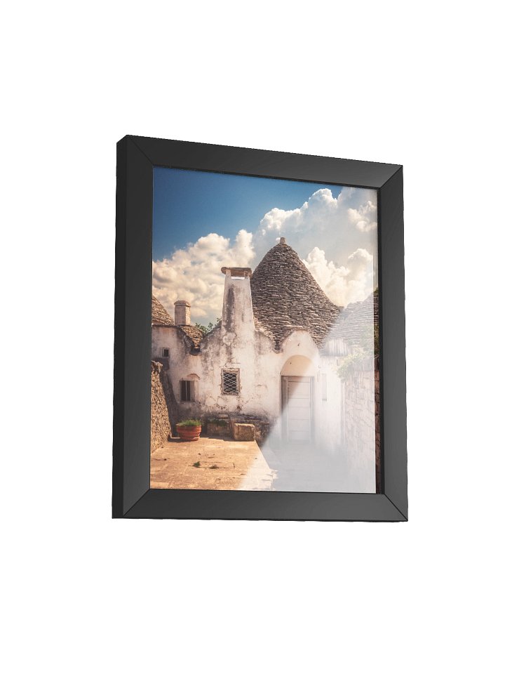 Trulli Under the Afternoon Sky, Alberobello, Italy Framed Matte Poster product image (2)