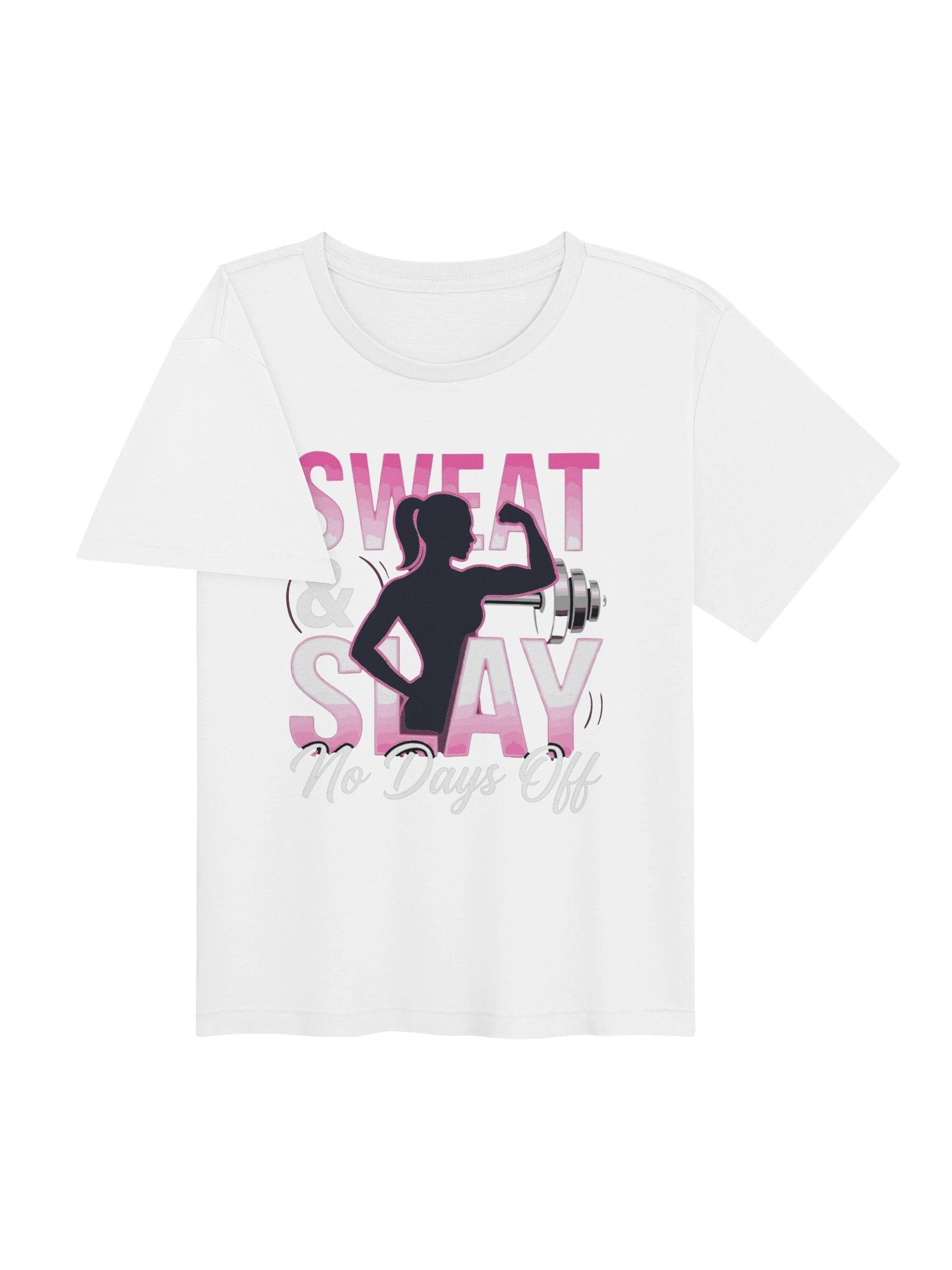 Sweat Stay — Women's High-Waisted Tee product image (7)