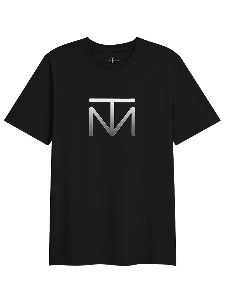 T-WEAR: Metal "T" Symbol Unisex Organic Ribbed Neck T-Shirt product image (1)