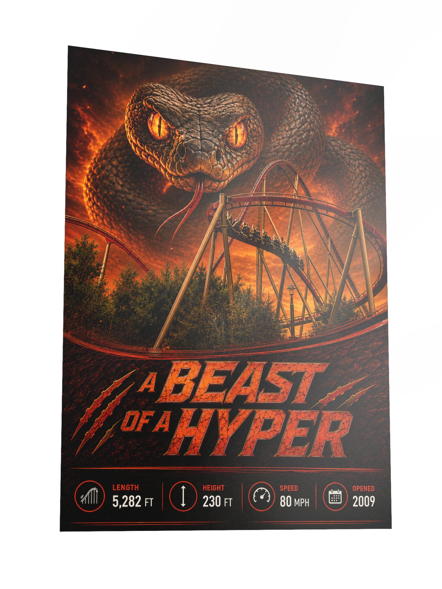 D-Back KI Poster - A BEAST of a Hyper! | 18x24" product image (3)
