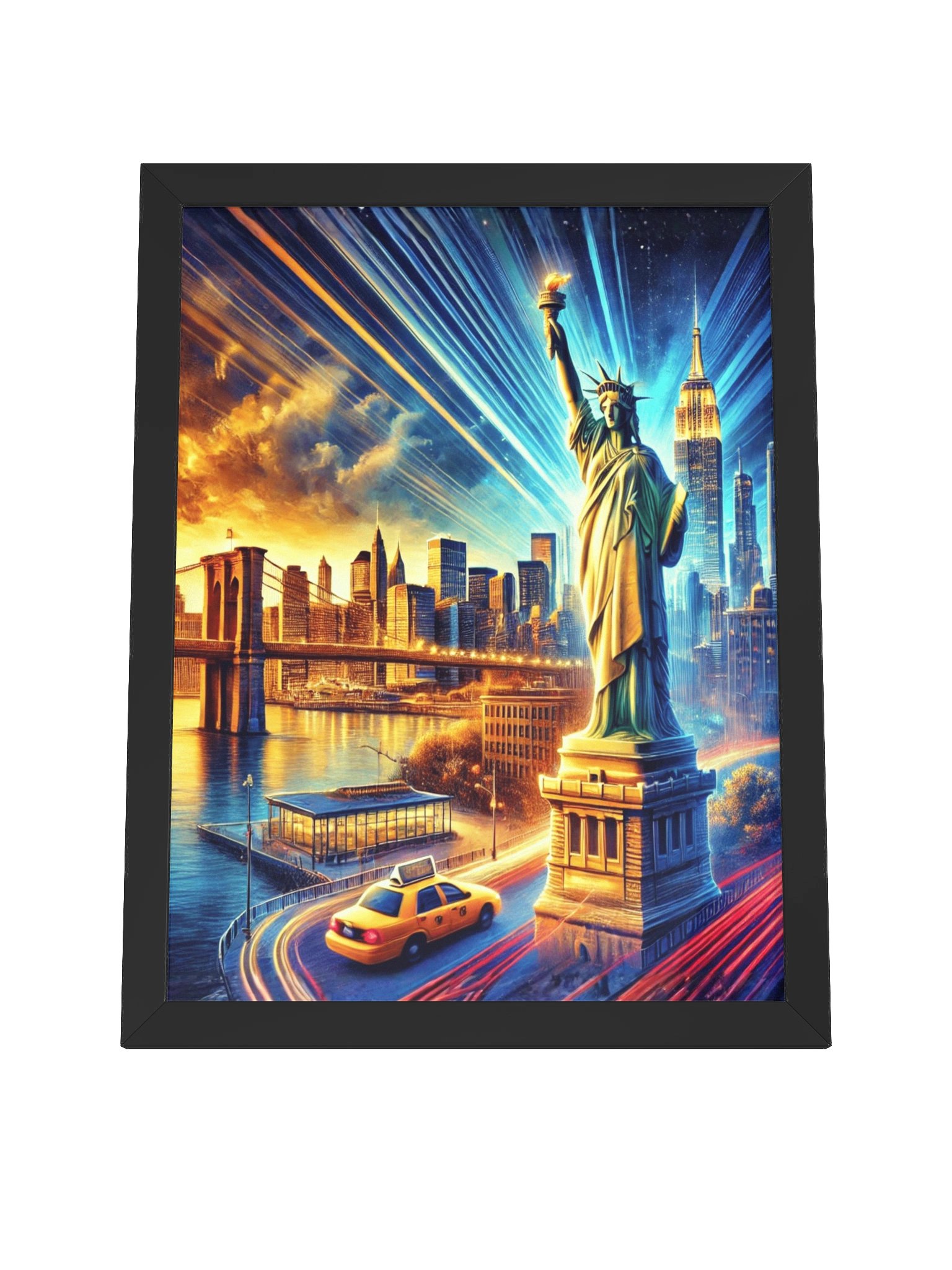 HEART OF NEW YORK | Framed Art Print product image (8)