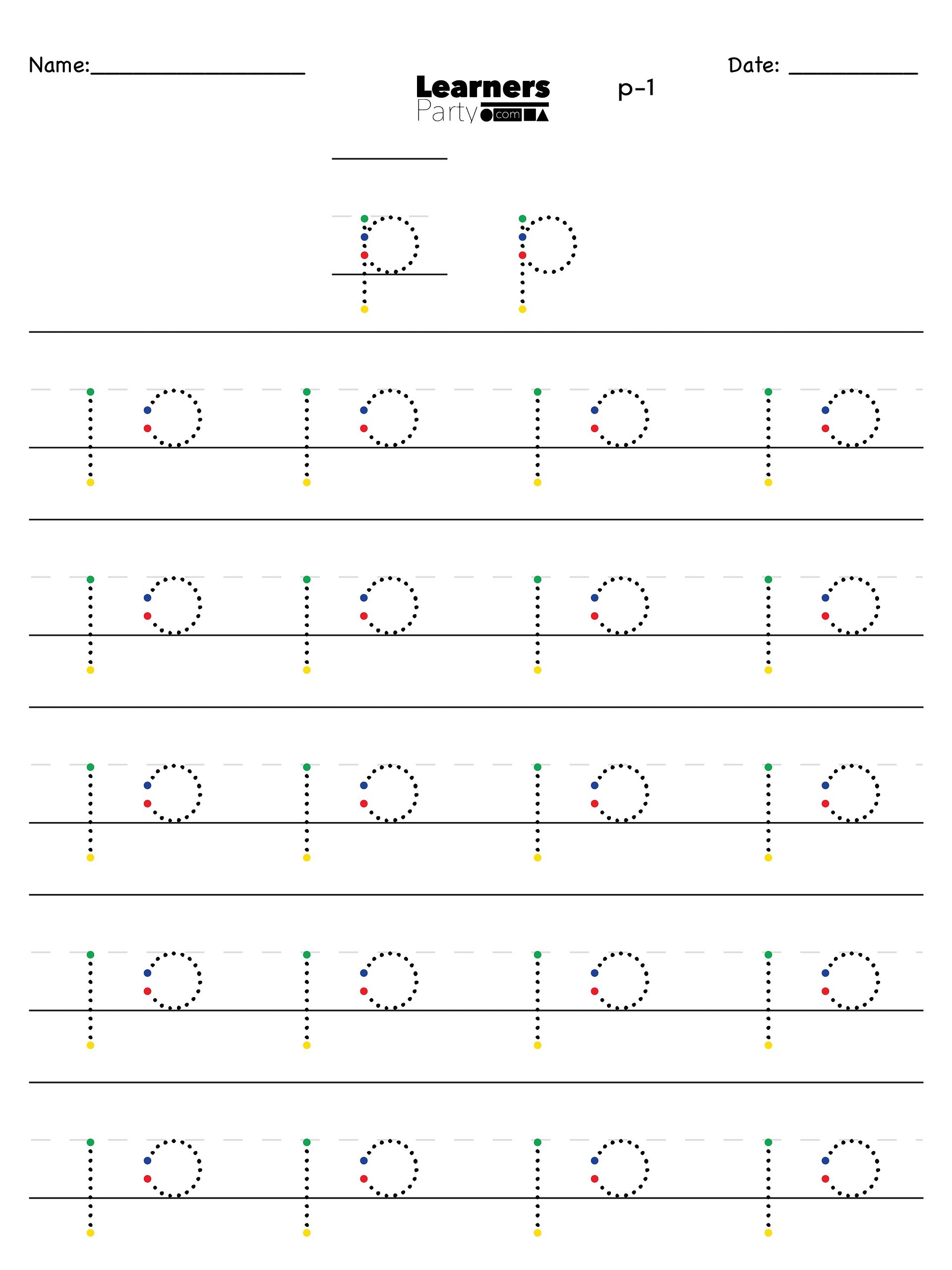 P/p - New Digital Product Progressive Letter Builder product image (3)