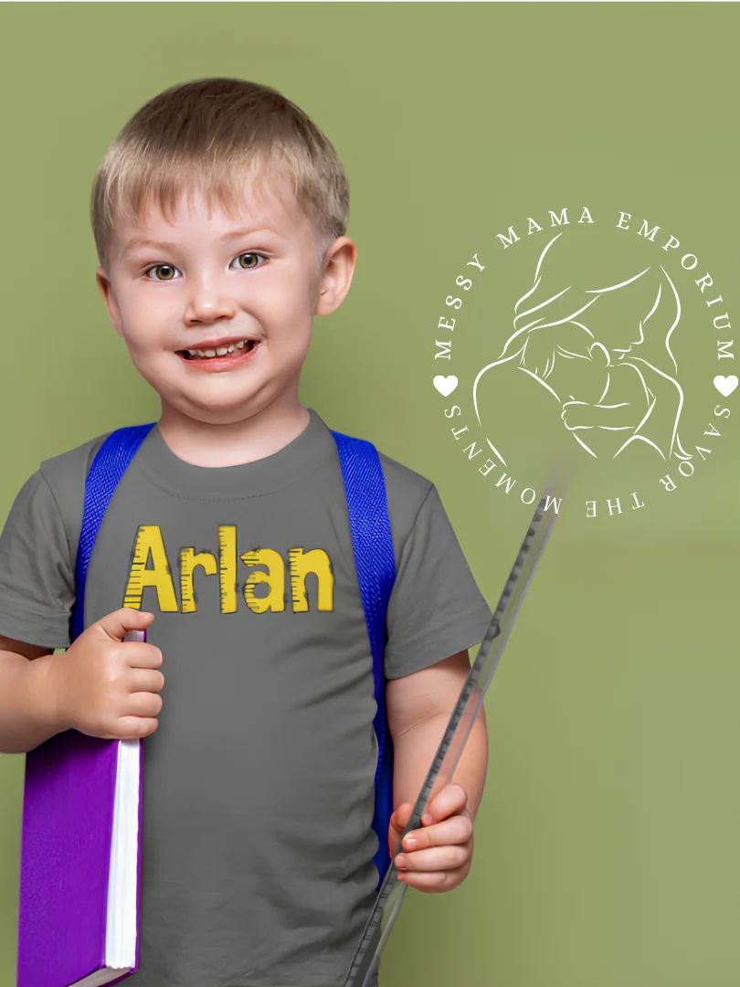 Personalized Ruler Name Kids Shirt product image (3)