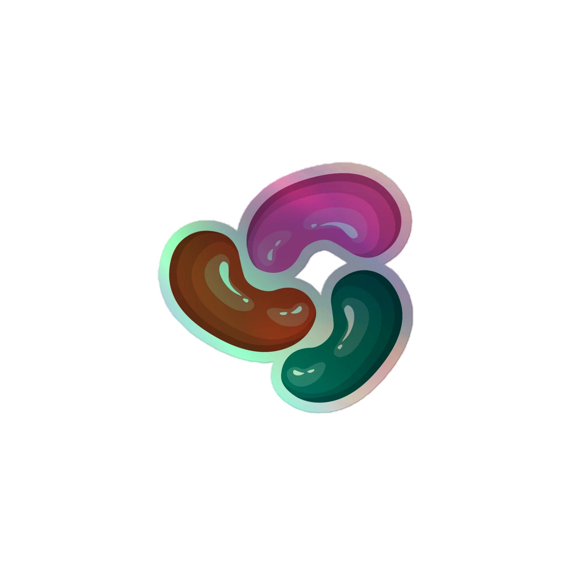 magic bean holo sticker product image (1)