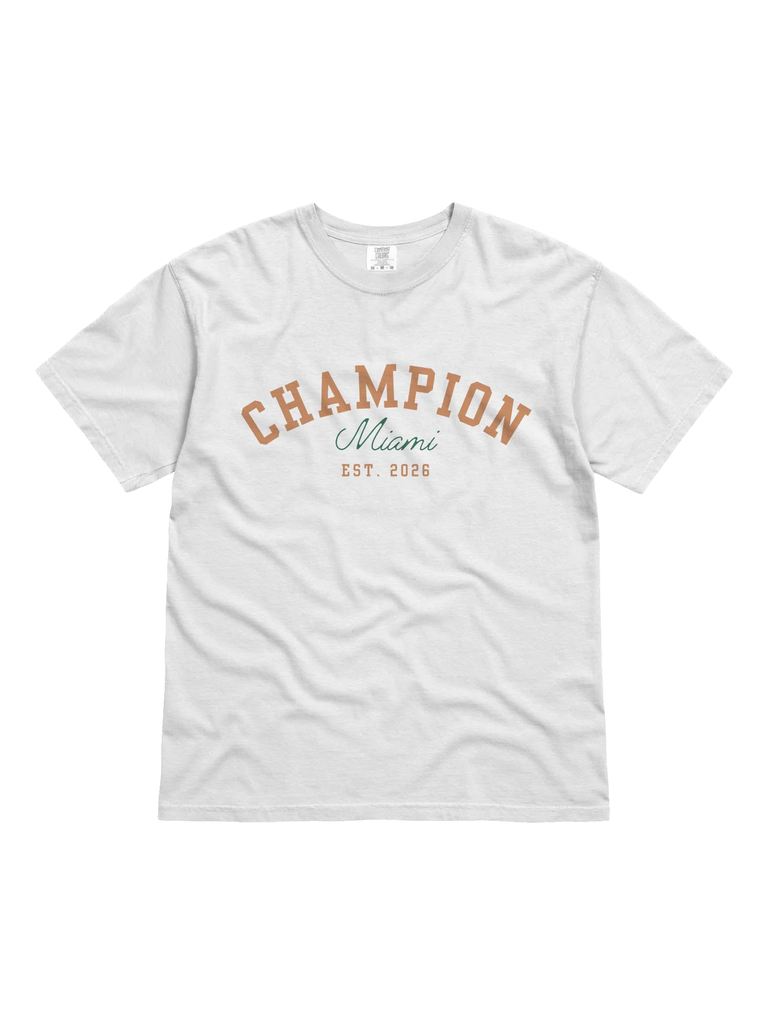 University of Miami Premium Heavyweight Crewneck T-Shirt product image (3)