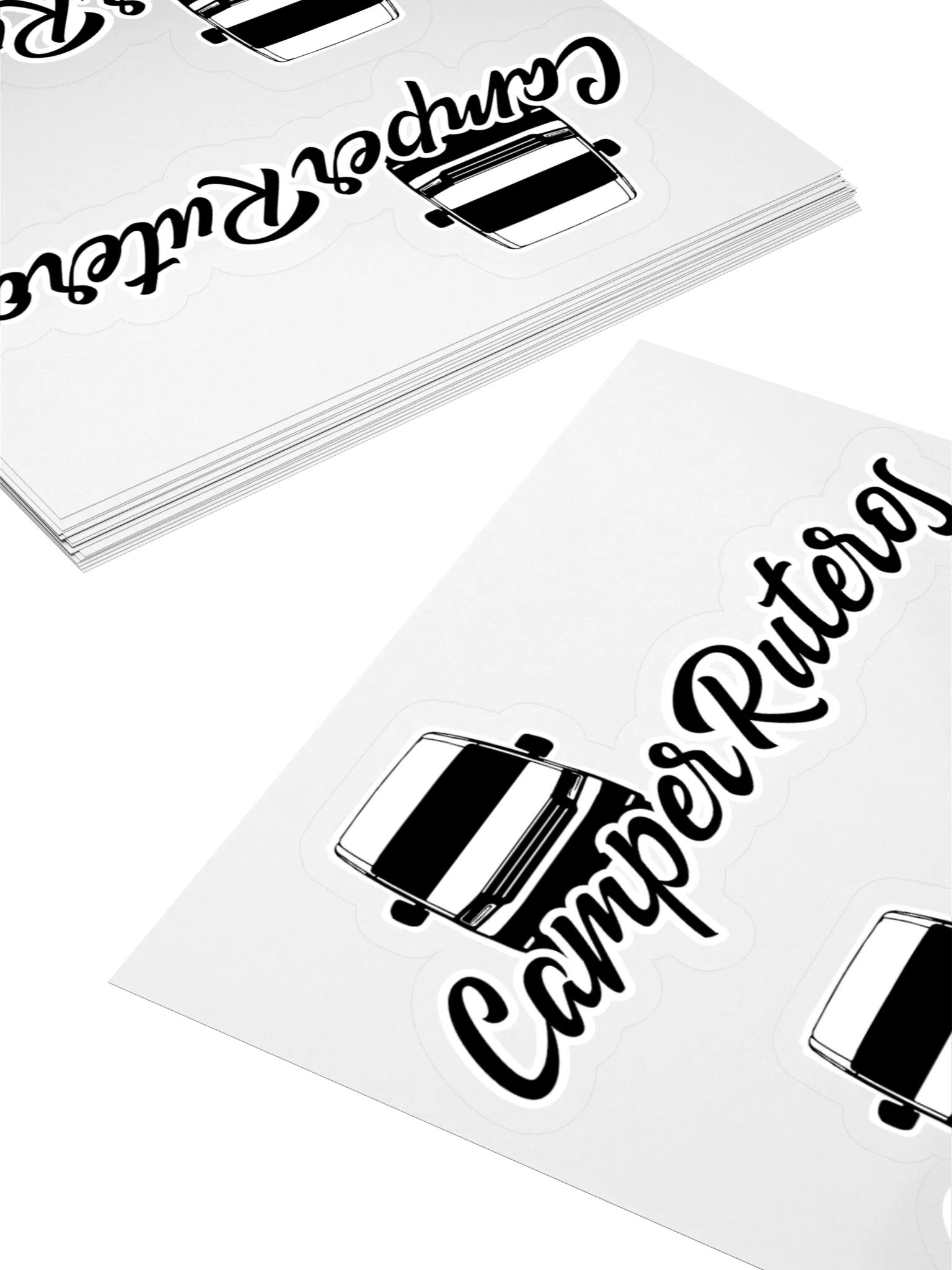 🚐✨ Pegatina Oficial CamperRuteros – Viaja con Espíritu Aventurero product image (4)
