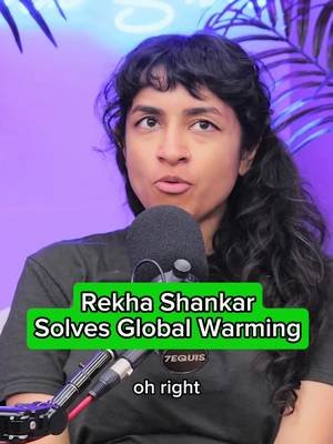 Guys, @Rekha Shankar solved global warming with this presentation she absolutely wrote herself and definitely is not seeing for the first time right now 🌏💚 Learn more on the latest episode of Syd & Olivia Talk Sh*t, out everywhere now #powerpoint #comedypodcast #smartypants 