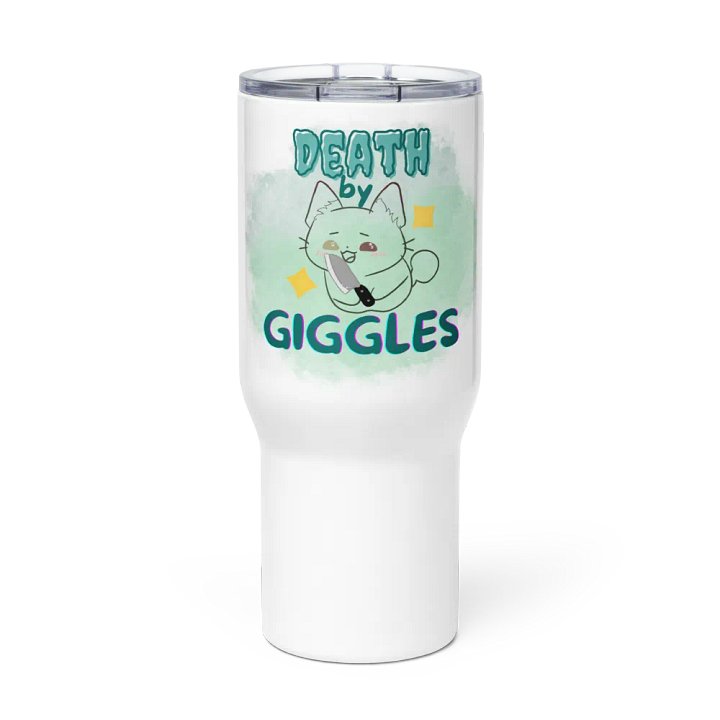 Death by Giggles Travel Mug product image (1)