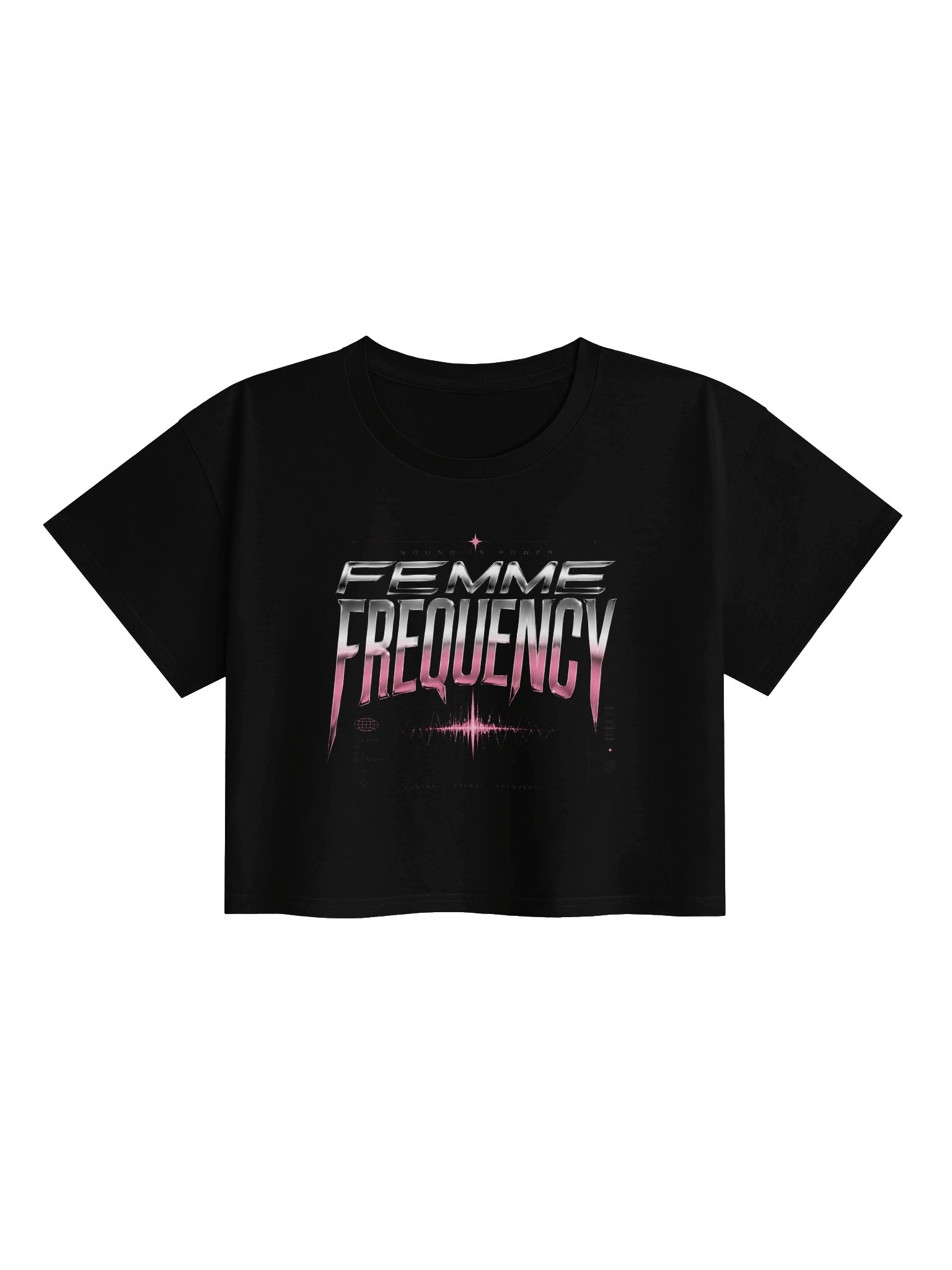 Femme Frequency Crop Top product image (2)