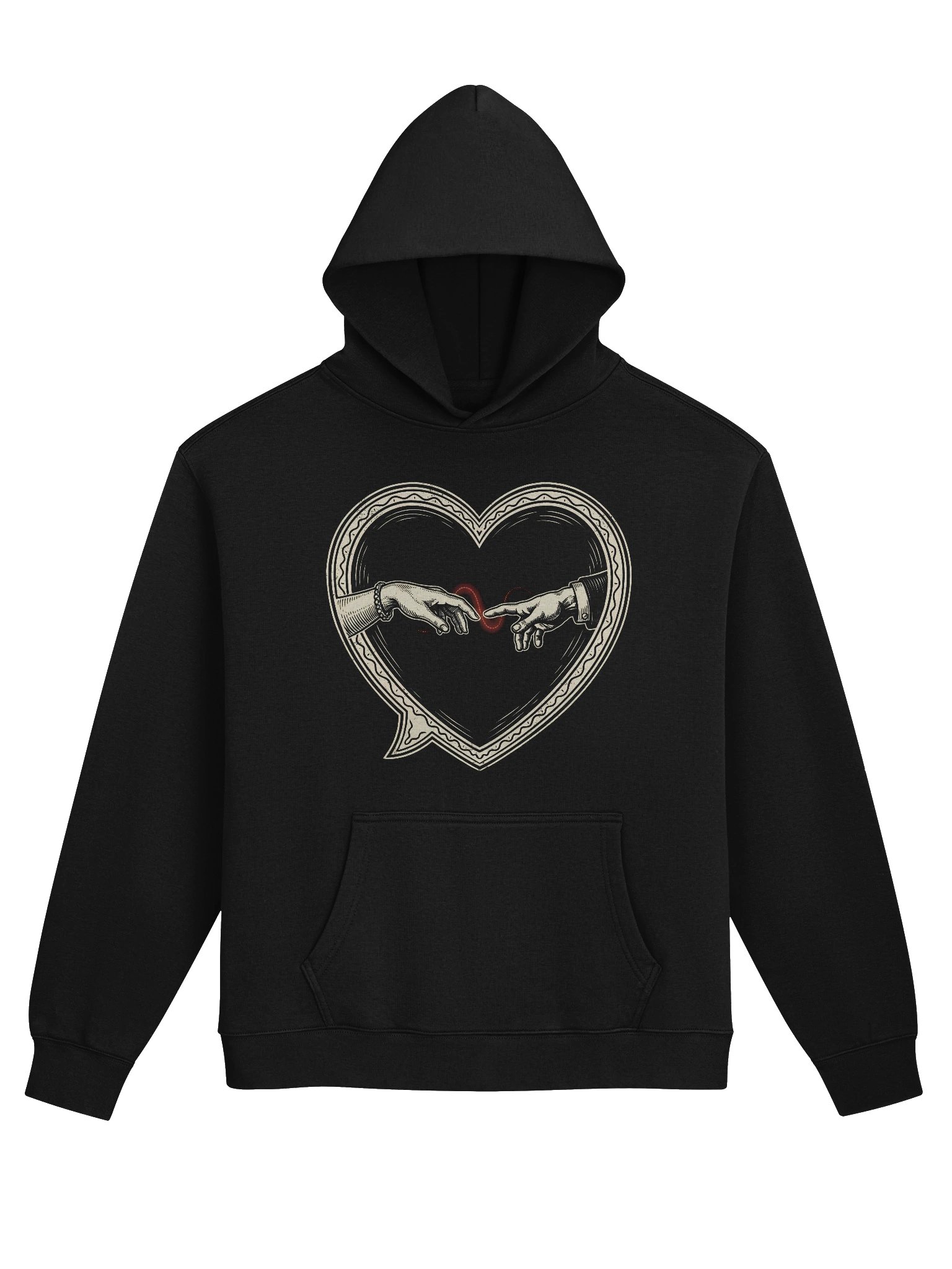 Long Distance Connection Hoodie – Subtle LDR Gift for Couples product image (5)
