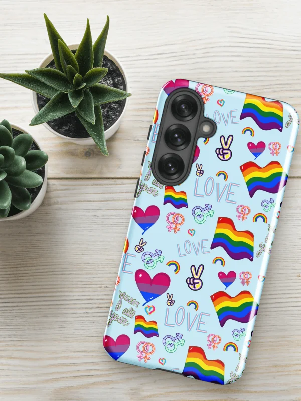 Celebrate Pride Pattern Samsung® Tough Case product image (1)