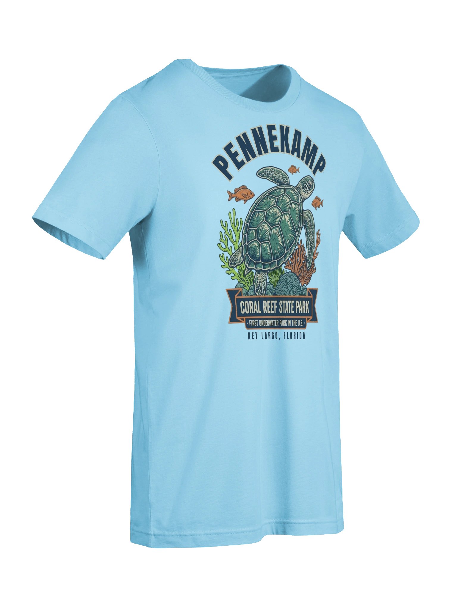 John Pennekamp Vintage Sea Turtle Graphic Tee product image (7)