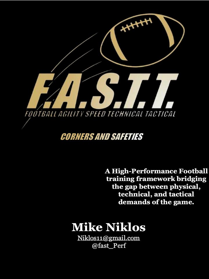 FASTT DB Manual for Corners & Safeties product image (1)