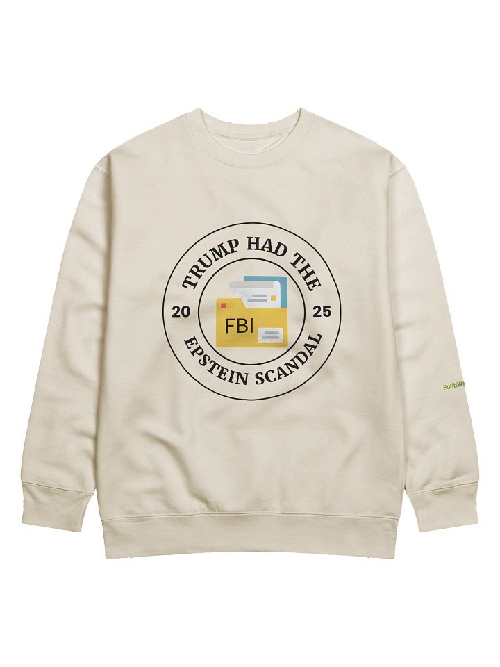 ScandalWear: Epstein Front & Rooms2Go Back Sweatshirt product image (1)