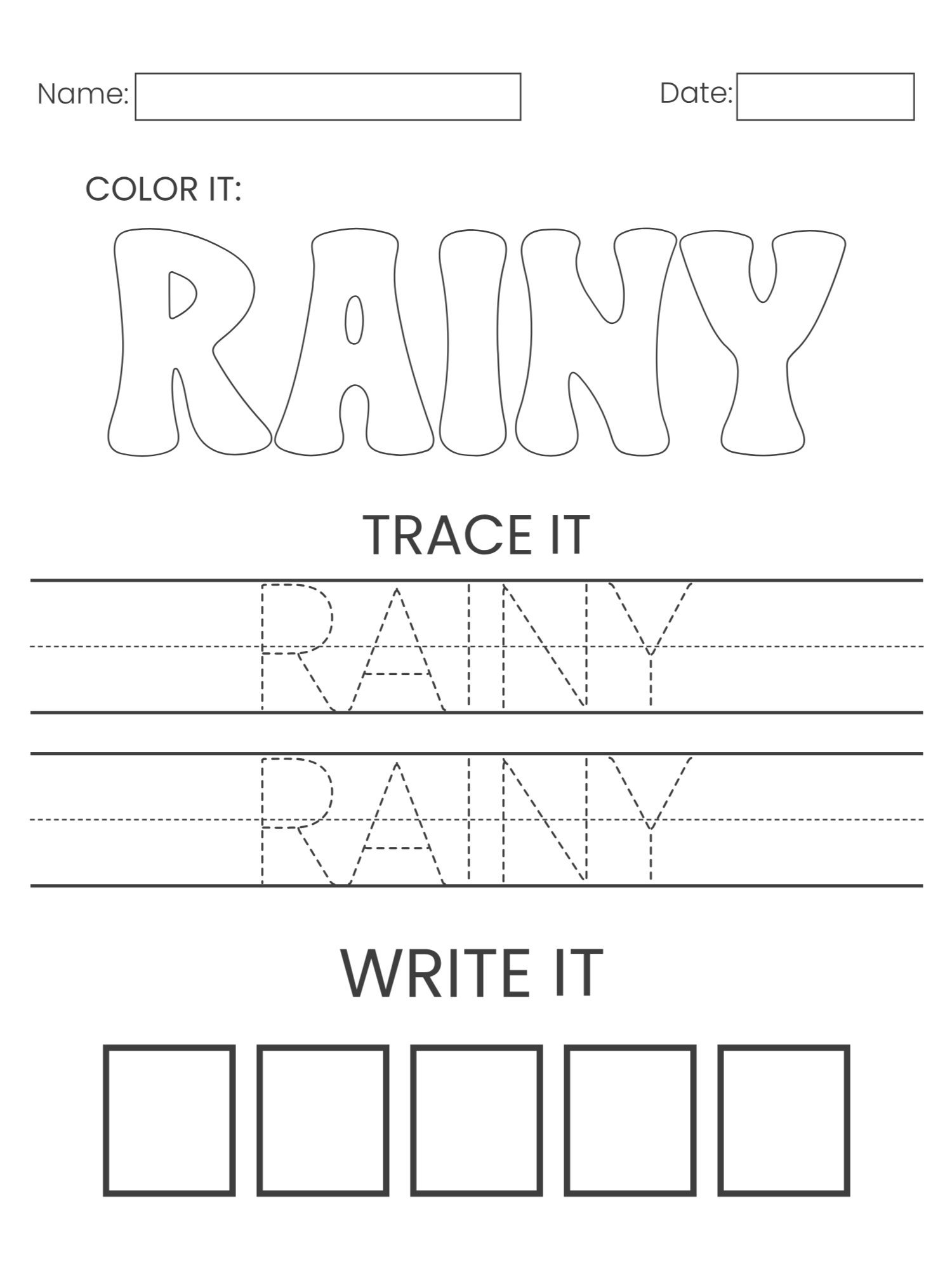 Weather Temperature & Seasons Workbook product image (4)