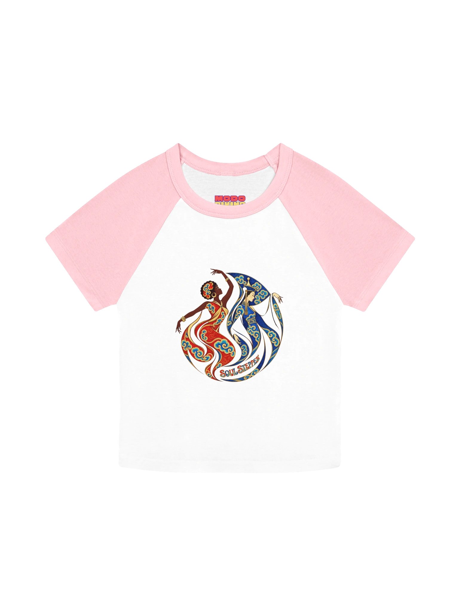 SOUL SISTERS - Micro Rib Raglan Baby Tee product image (1)