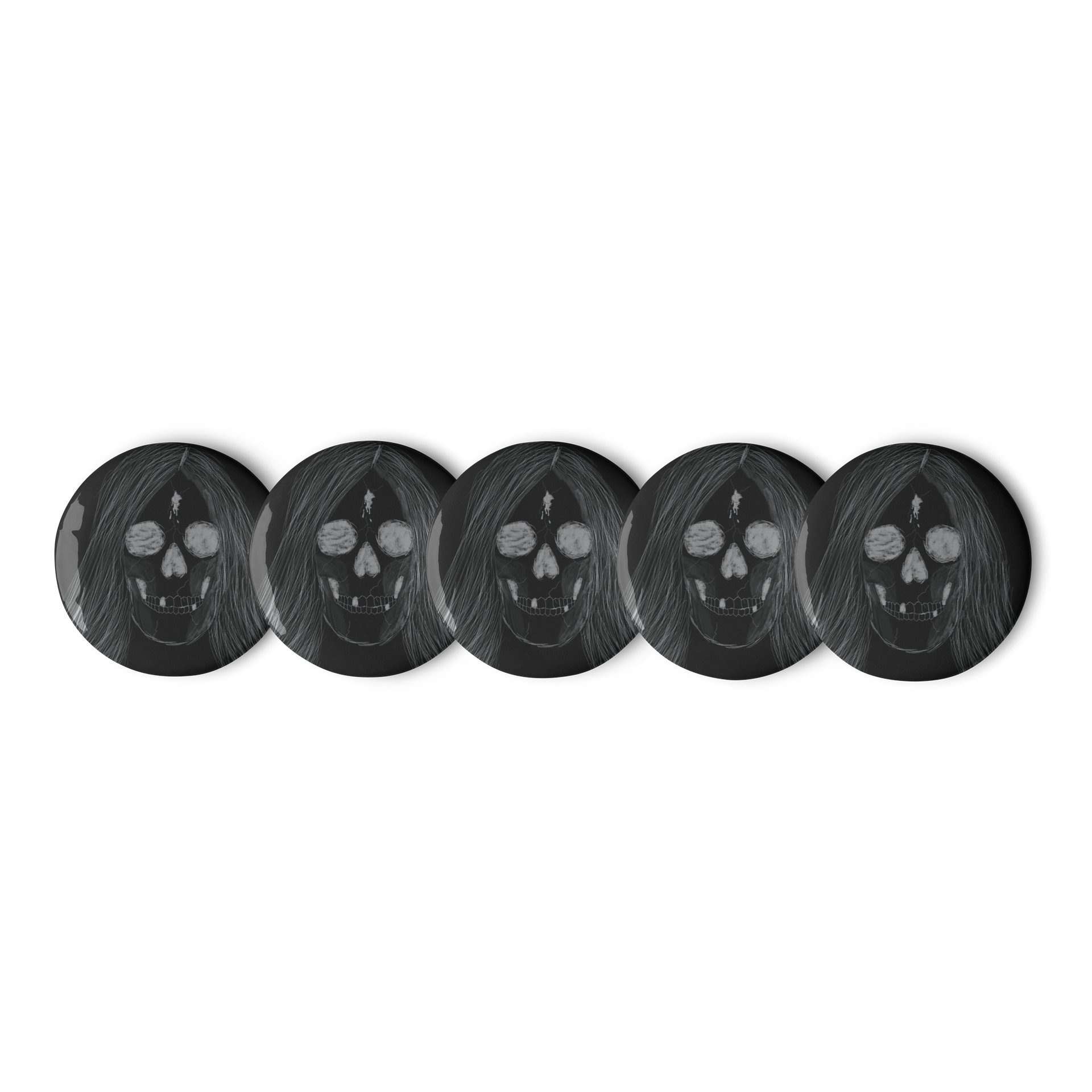 Skull Pin Button Set product image (1)