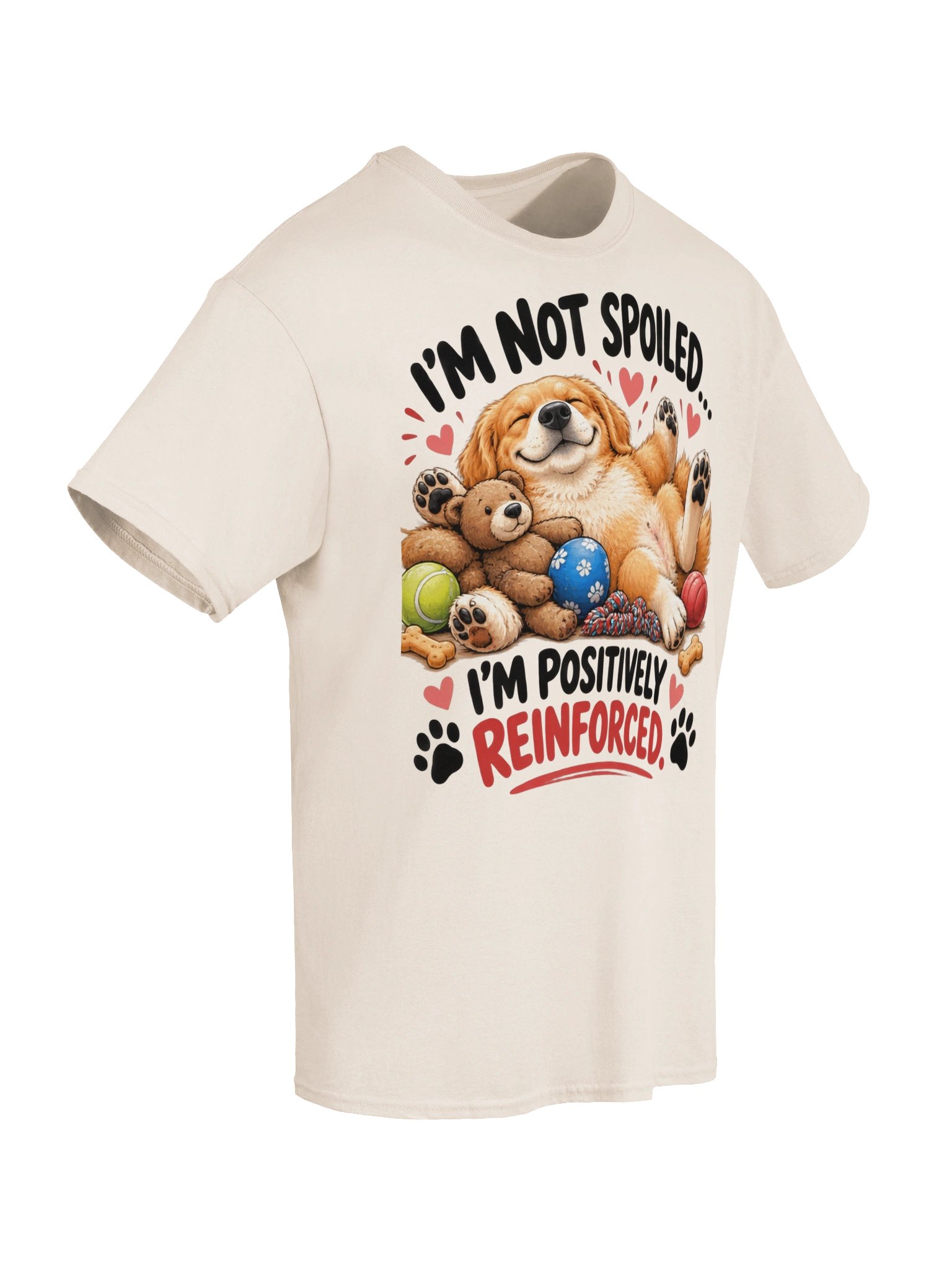 I'm Not Spoiled – Funny Golden Retriever T-Shirt product image (6)
