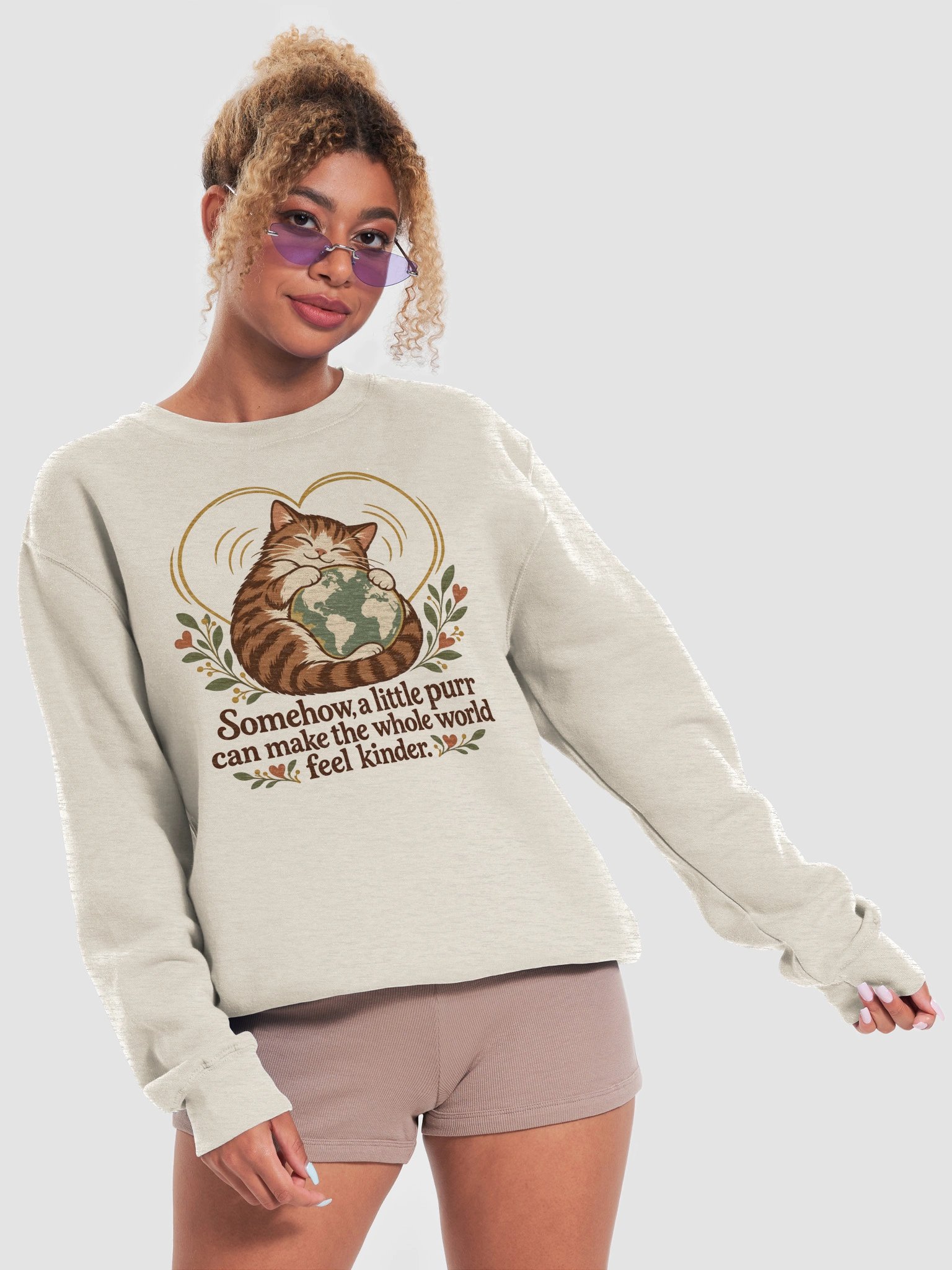 Somehow, A Little Purr [Sweatshirt] product image (7)