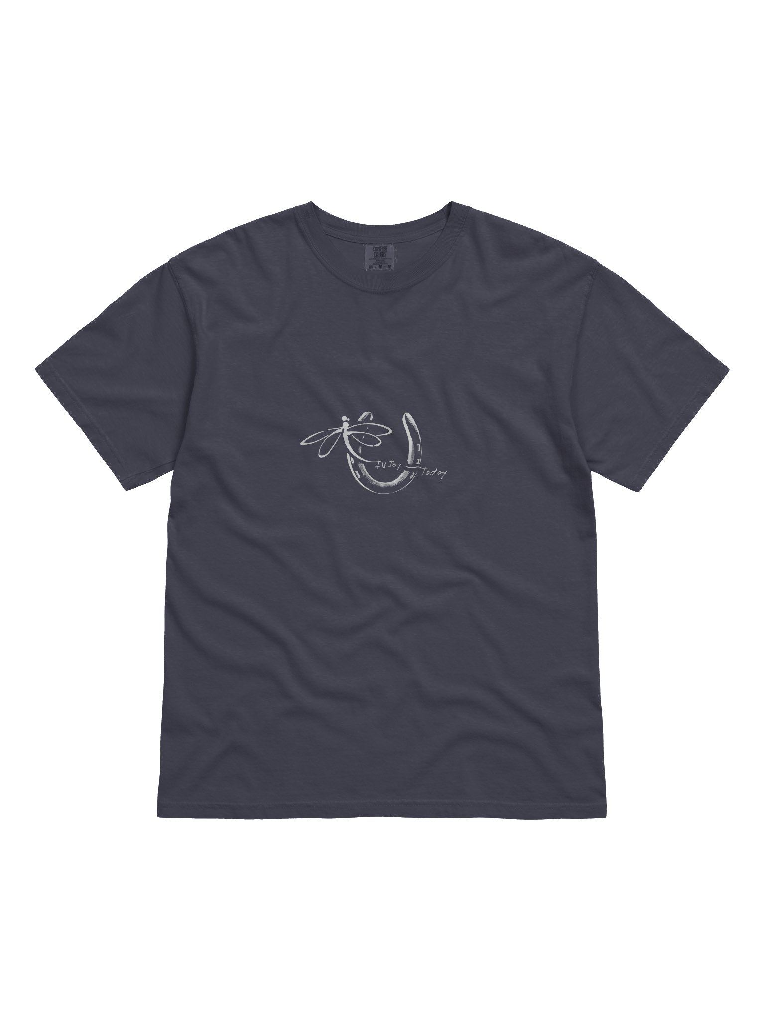 InJoy Today Daily Joy T‑Shirt | Premium Heavyweight Cotton T‑Shirt with InJoy Today Logo product image (1)