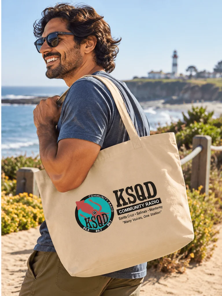 KSQD 2026 Winning Design – Squid & Ocean Organic Cotton Tote product image (4)