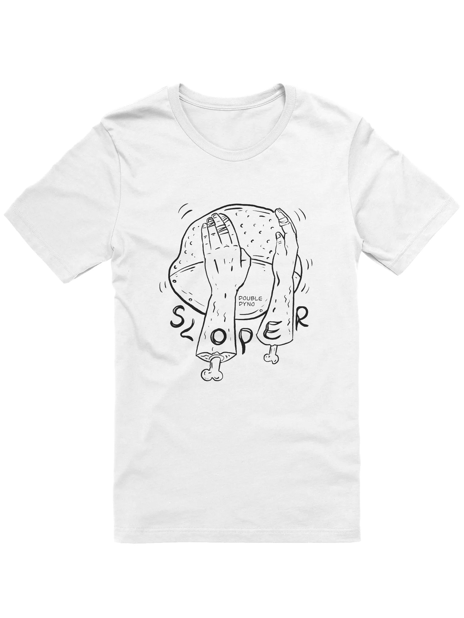 Sloper hold climbing T-shirt product image (1)