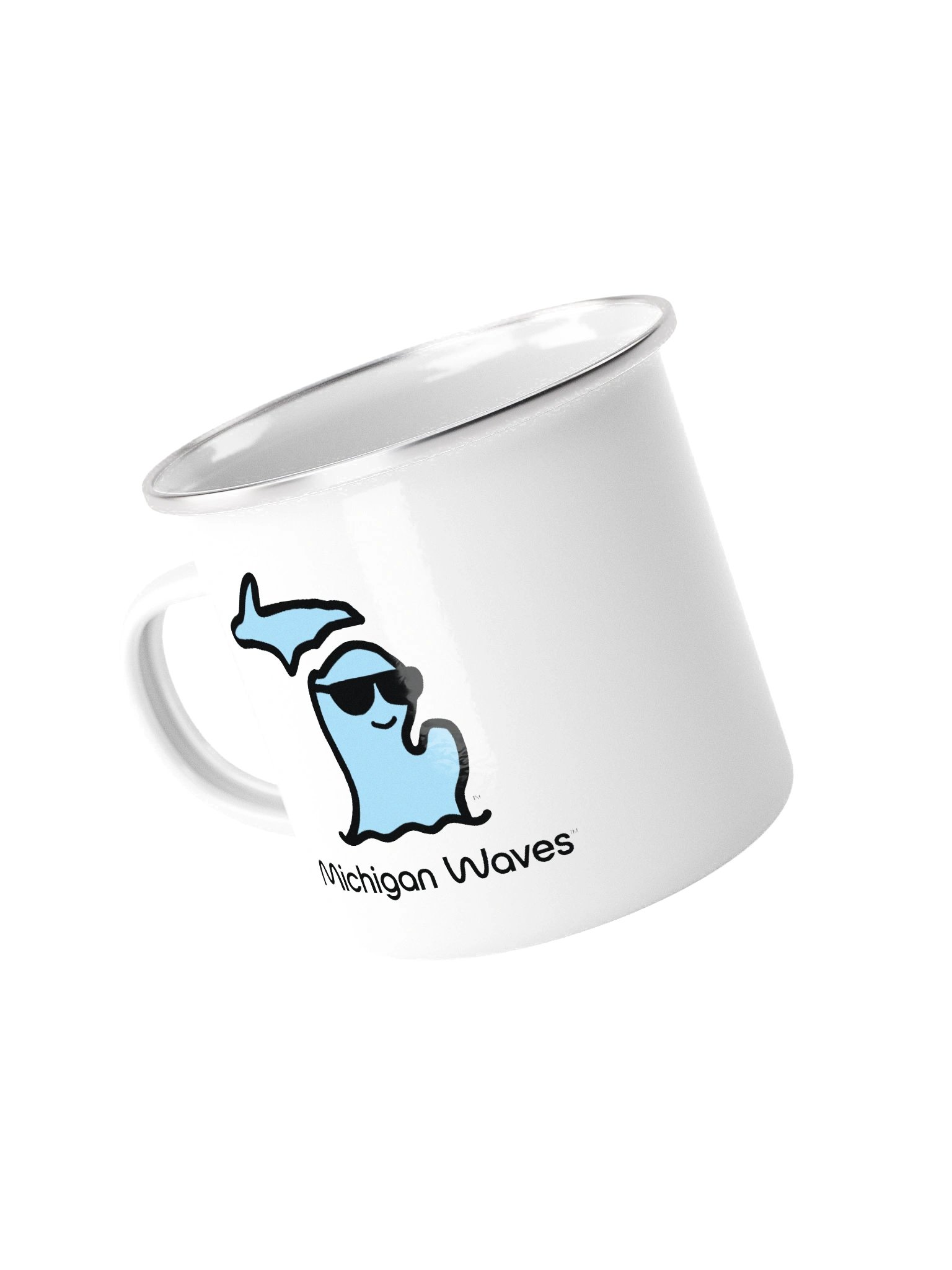 Michigan Waves™ Metal/Enamel Mug product image (3)