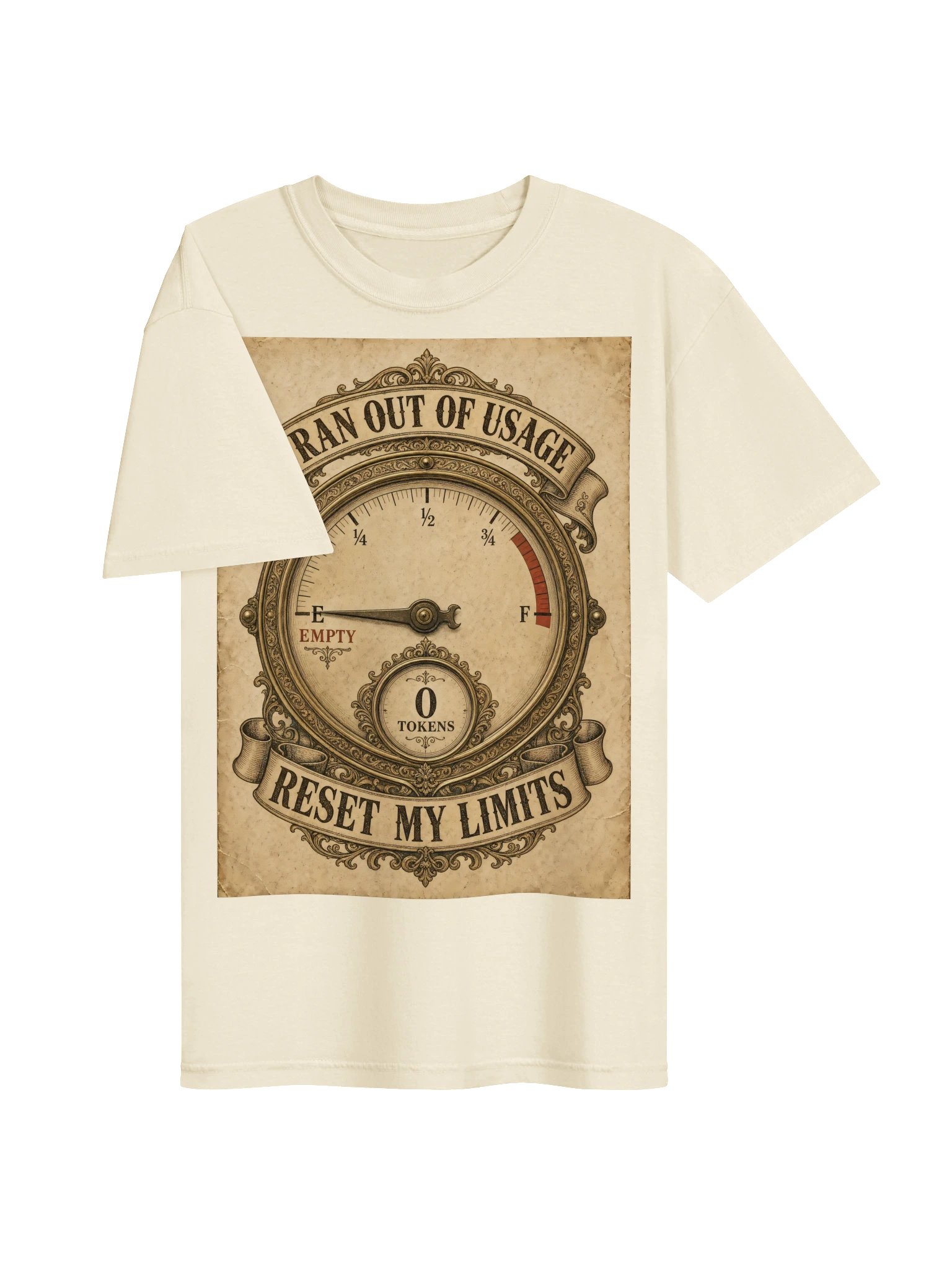 Ran Out Of Usage Tee product image (3)