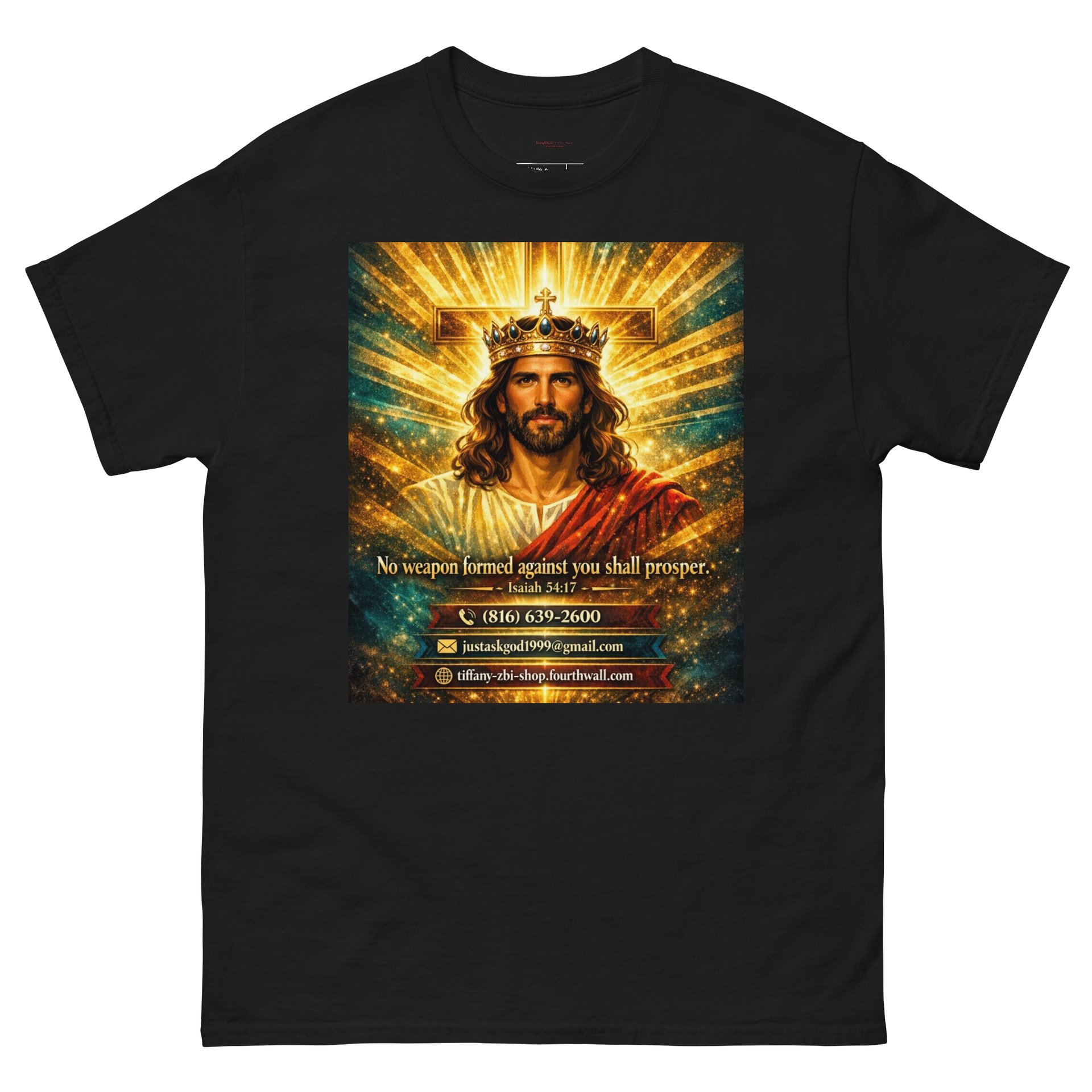 Radiant Crowned Warrior T-Shirt product image (2)