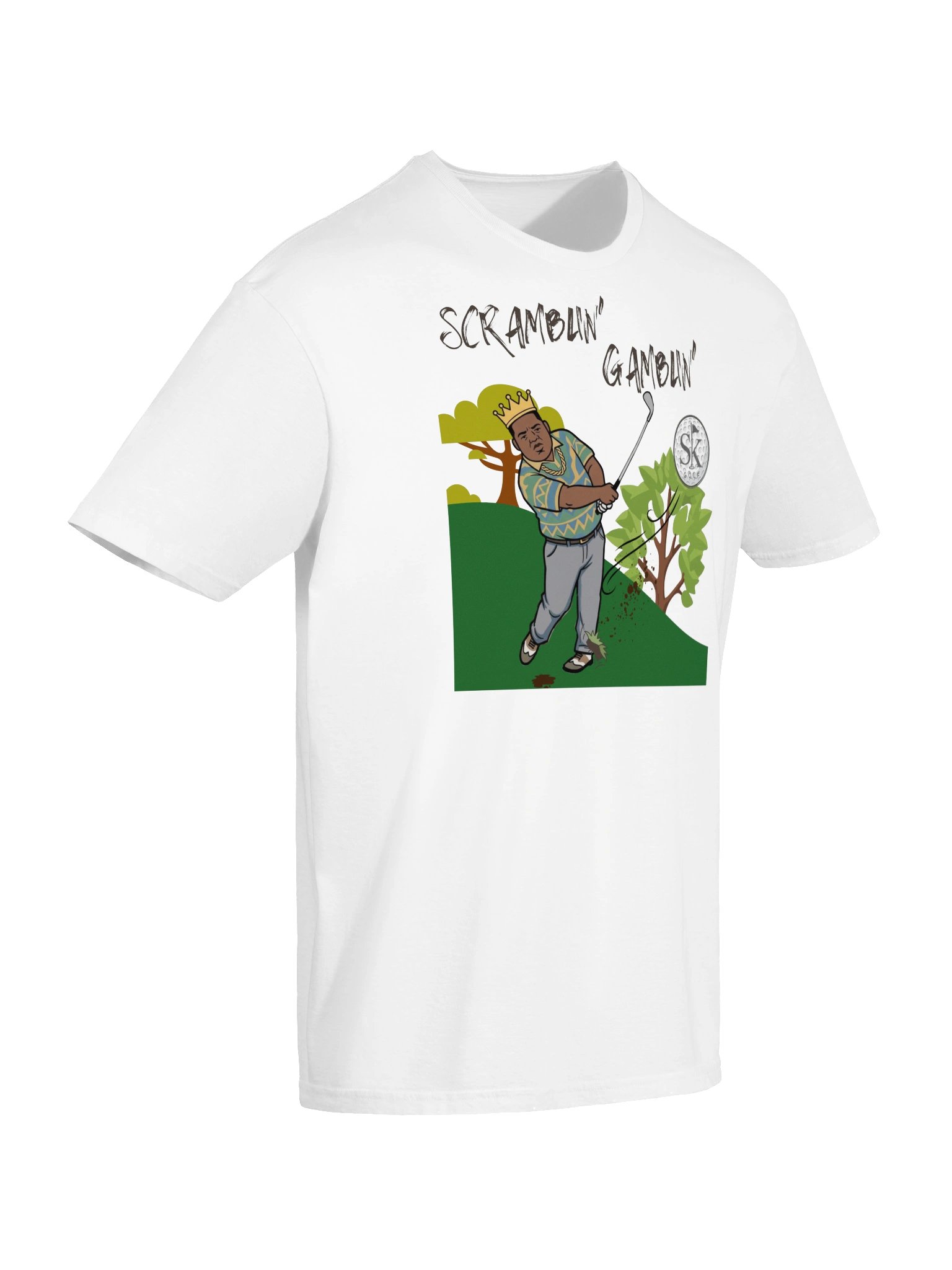 Scramblin' Gamblin' — Music-Inspired Golf T-Shirt product image (6)
