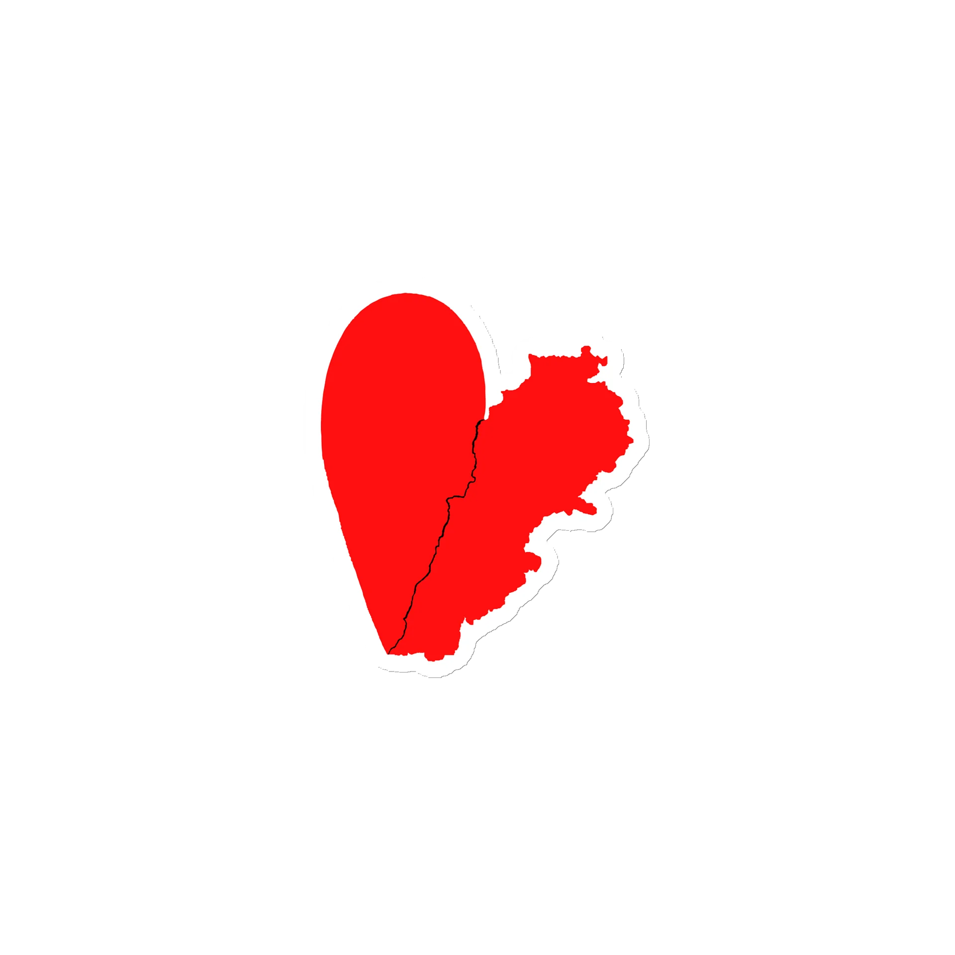 Lebanon 💔 Magnet product image (1)