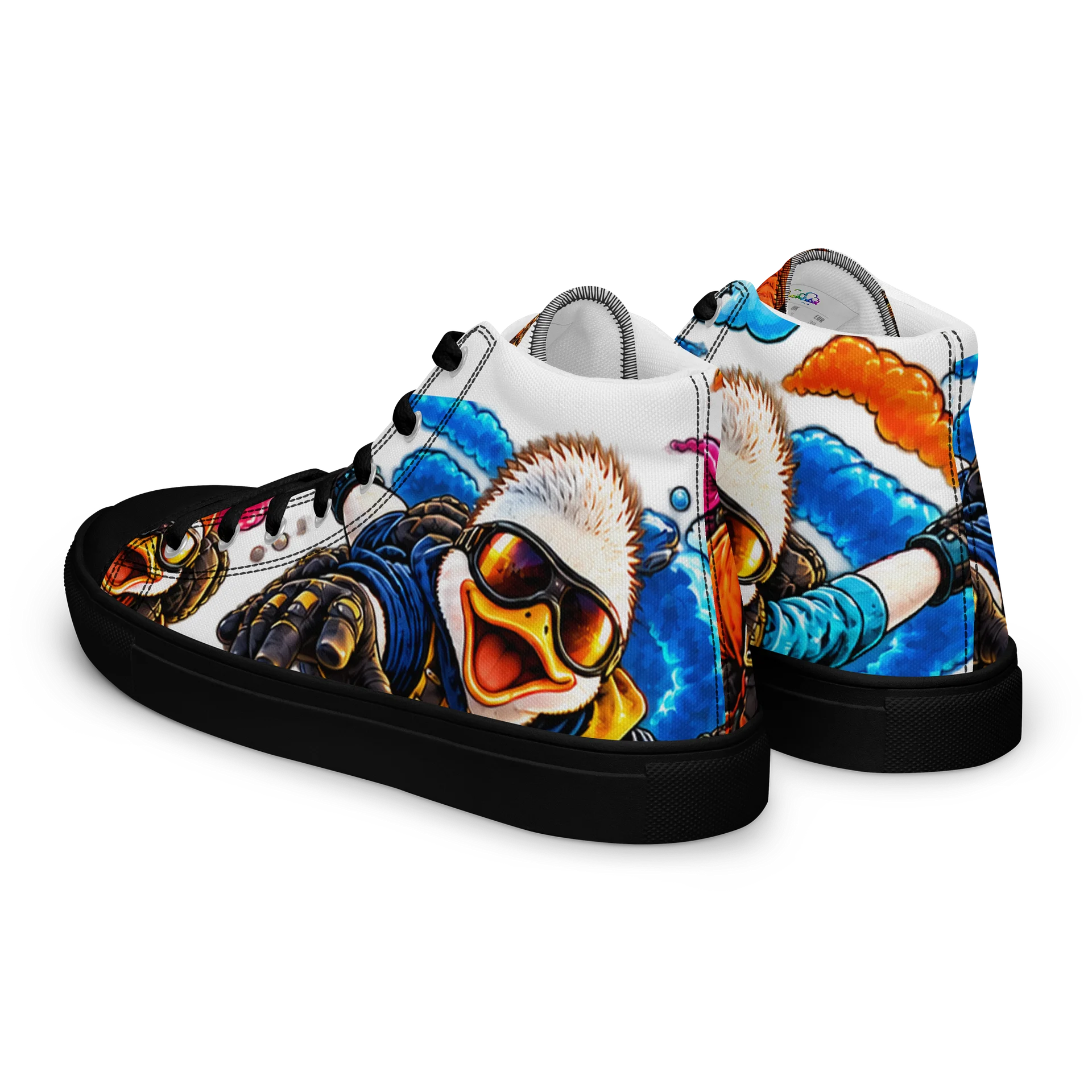 BiGFaLLz Freefall Five High-Top Canvas Sneakers product image (5)