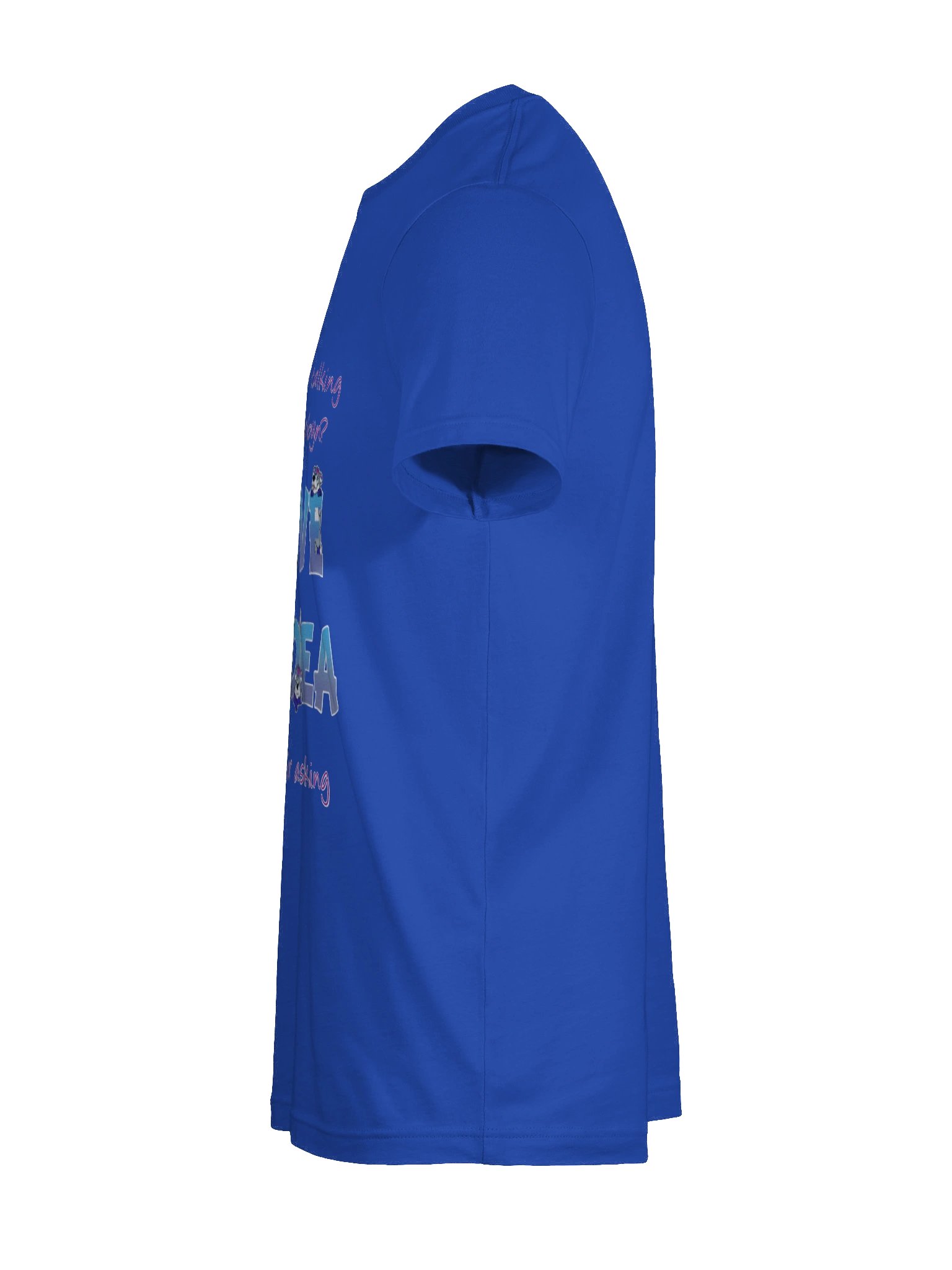 "No Idea" T-shirt (blue) product image (11)
