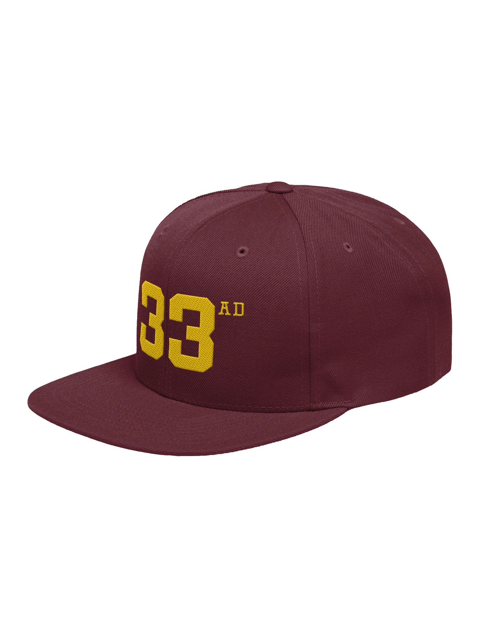33 AD Snapback / Maroon product image (3)