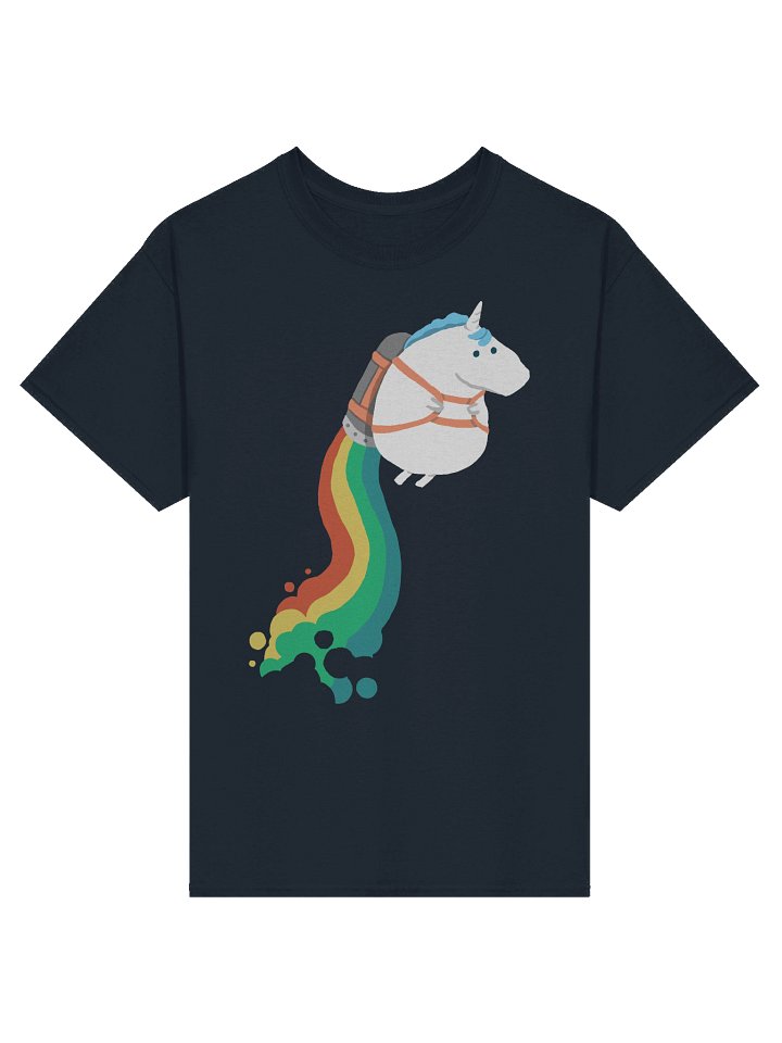 Flying unicorn graphic t-shirt product image (25)