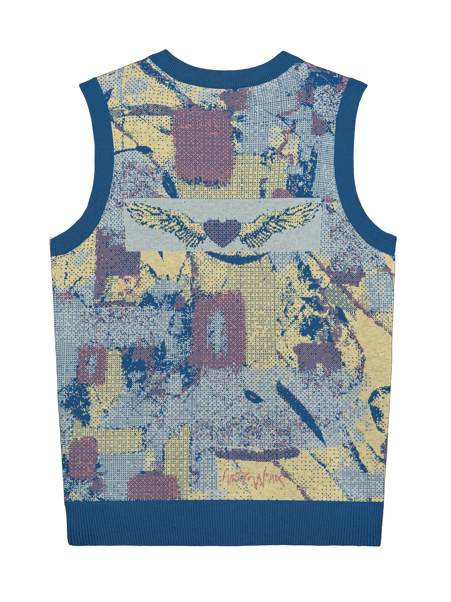 Ugly Sweater-Vest ArtyKnit 'Wing It' product image (2)