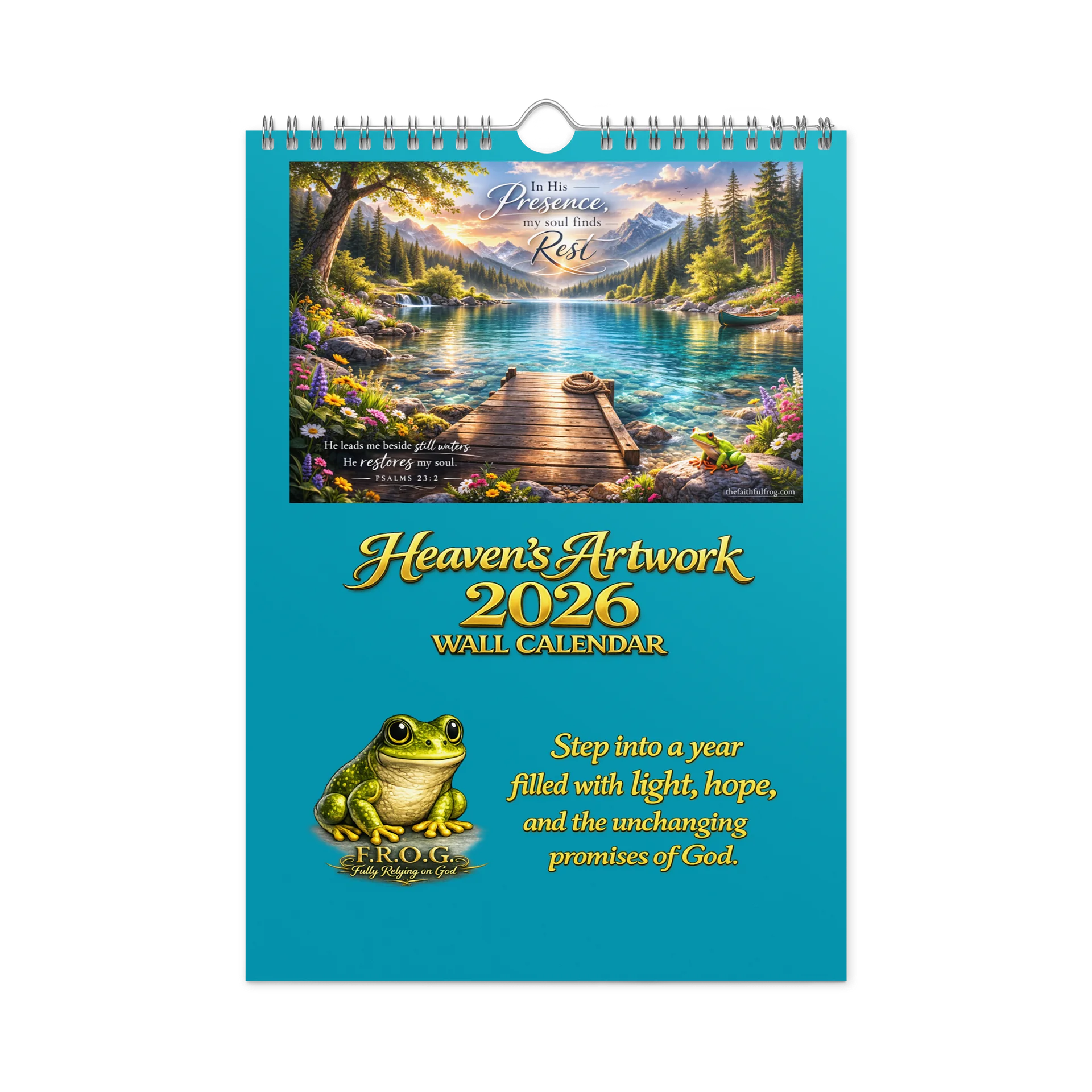 Heaven's Artwork 2026 Wall Calendar product image (1)
