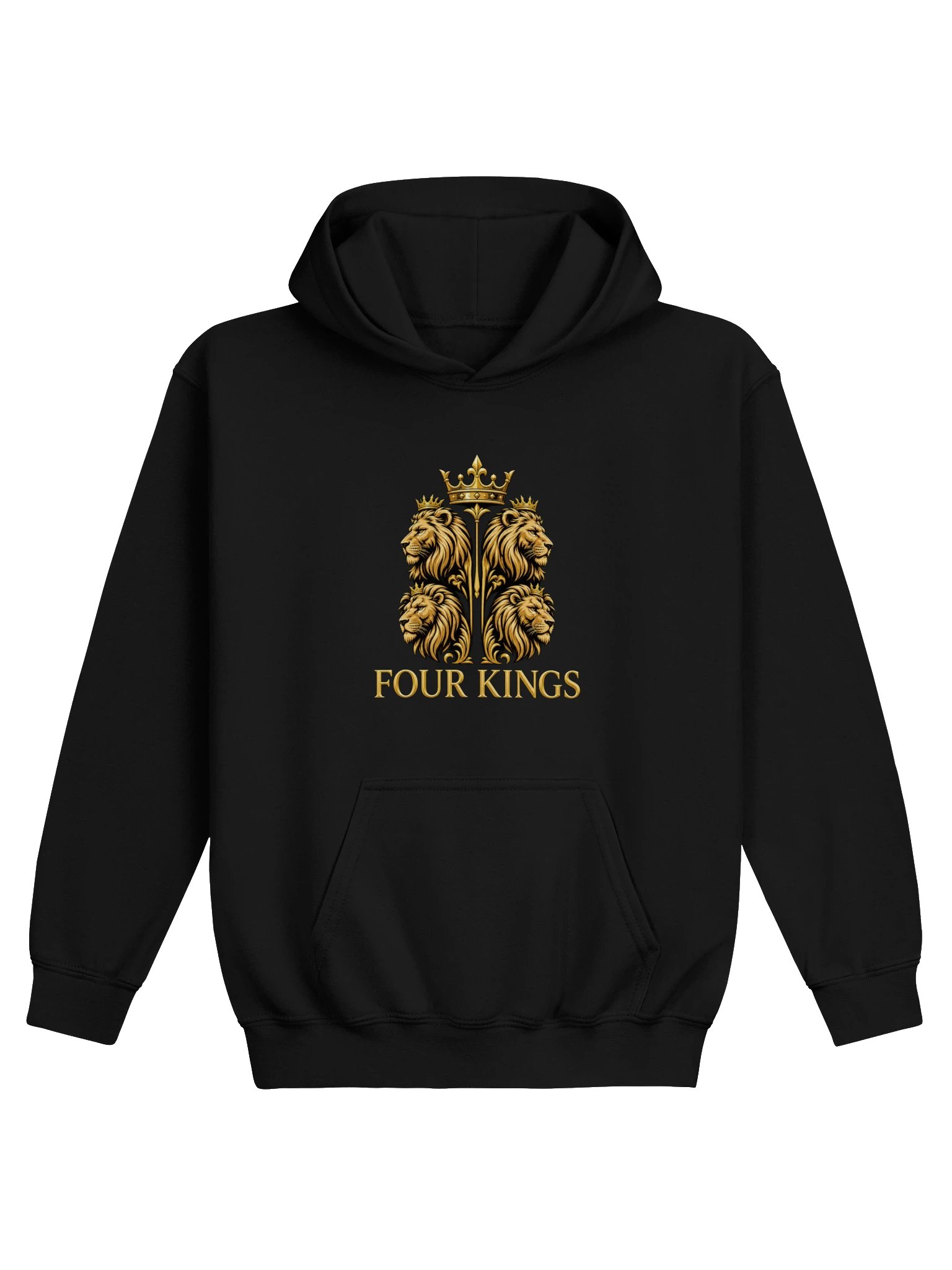 King FOUR KINGS Gildan Youth Heavy Blend Hoodie product image (1)