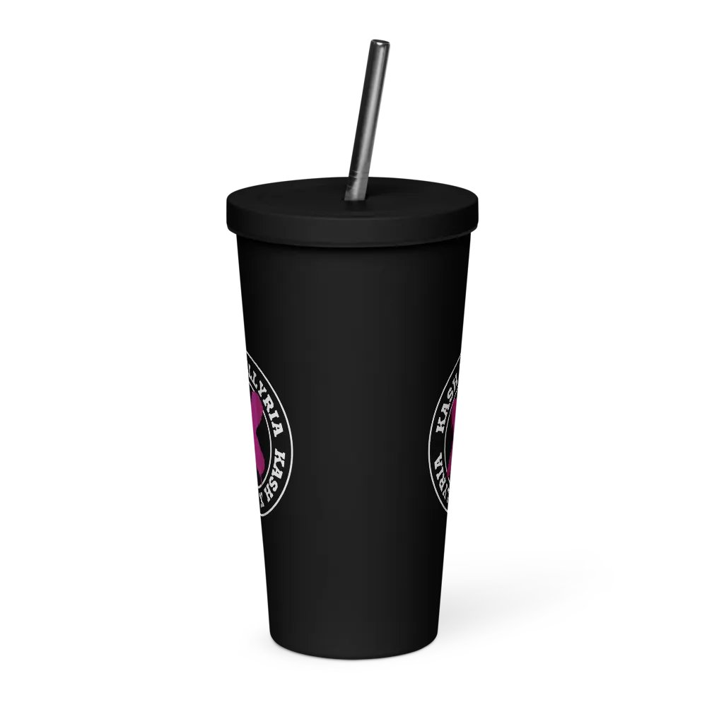 Insulated Tumbler with Straw product image (4)
