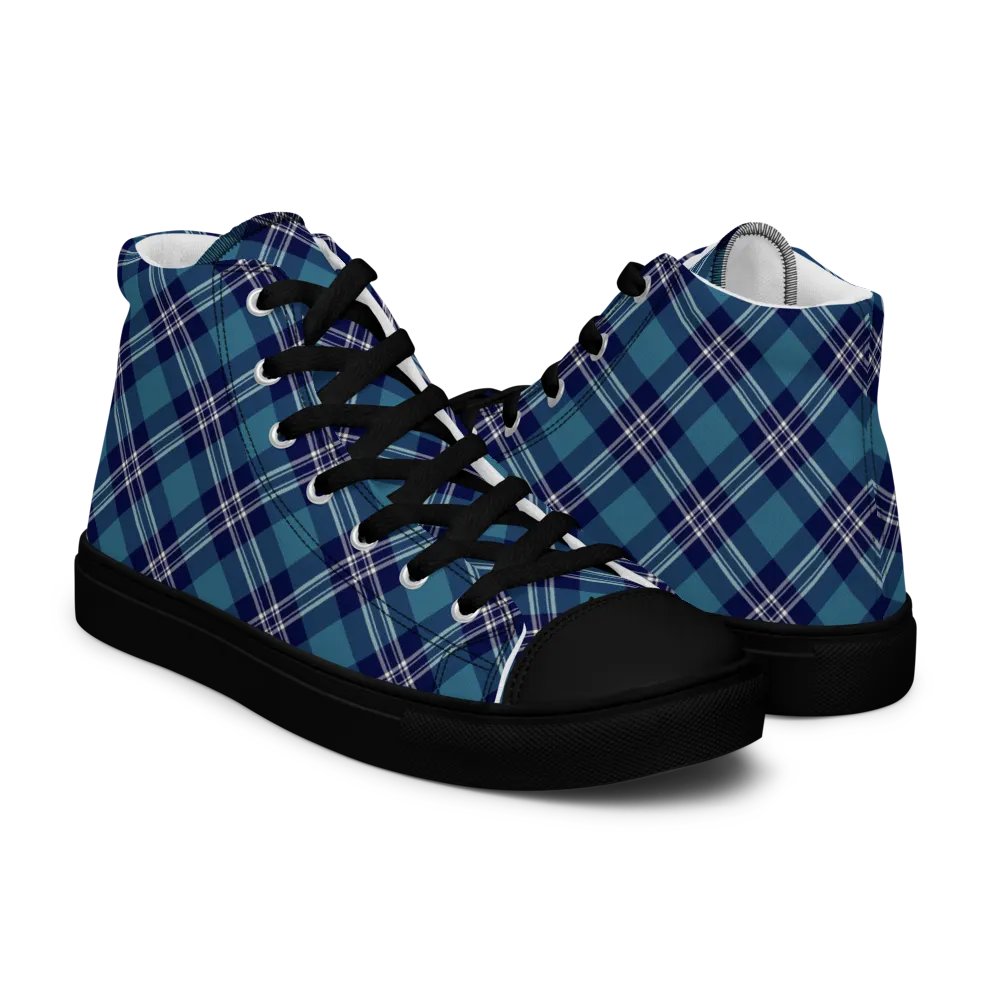 St Andrews Tartan Men's High Top Shoes product image (7)