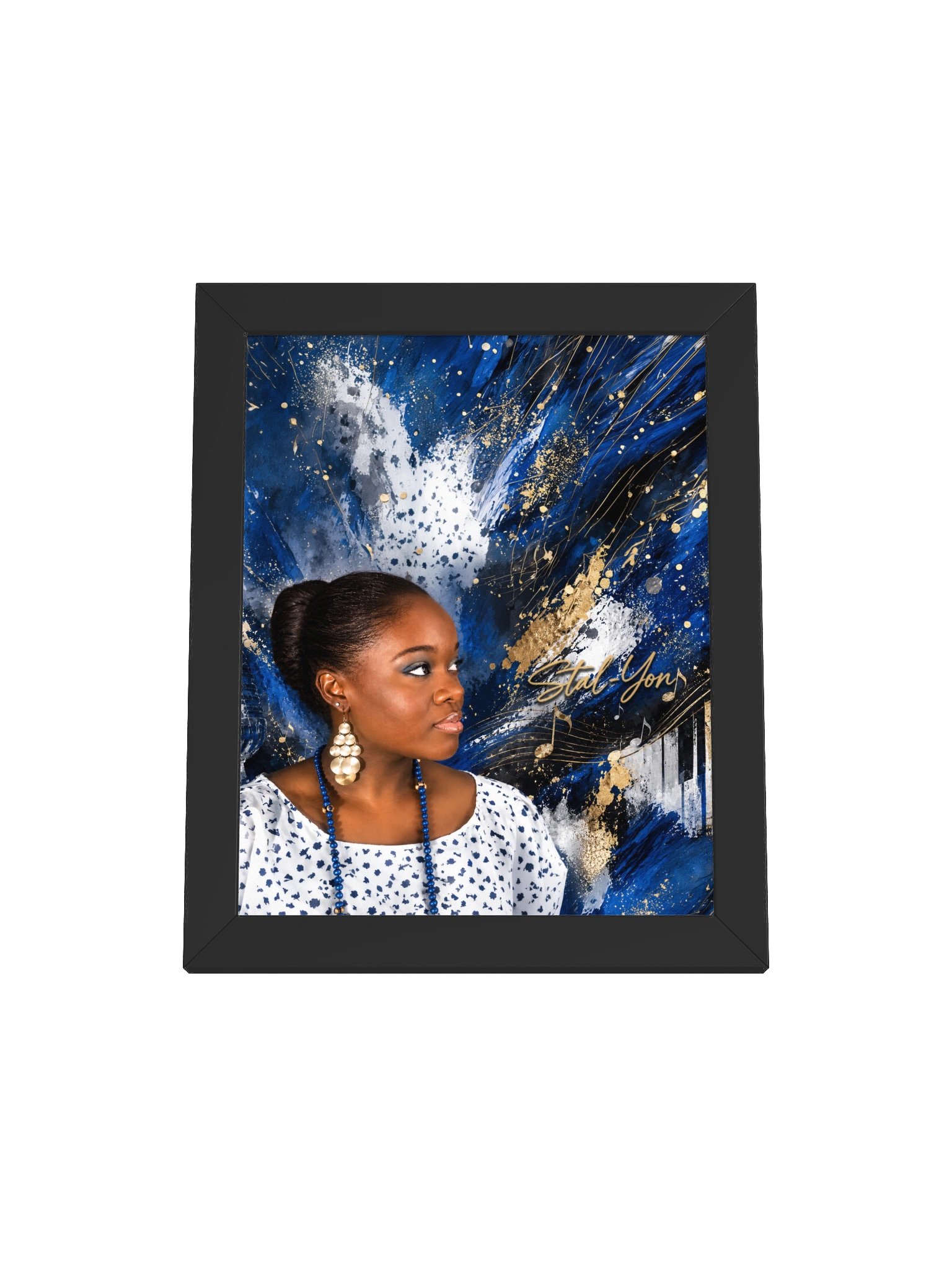 Cobalt Serenade — Stal-Yon Signature Poster Print product image (1)