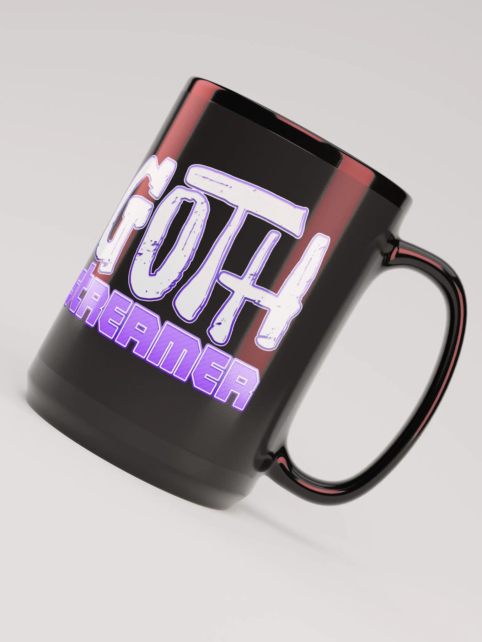 Goth Streamer Black Mug product image (4)