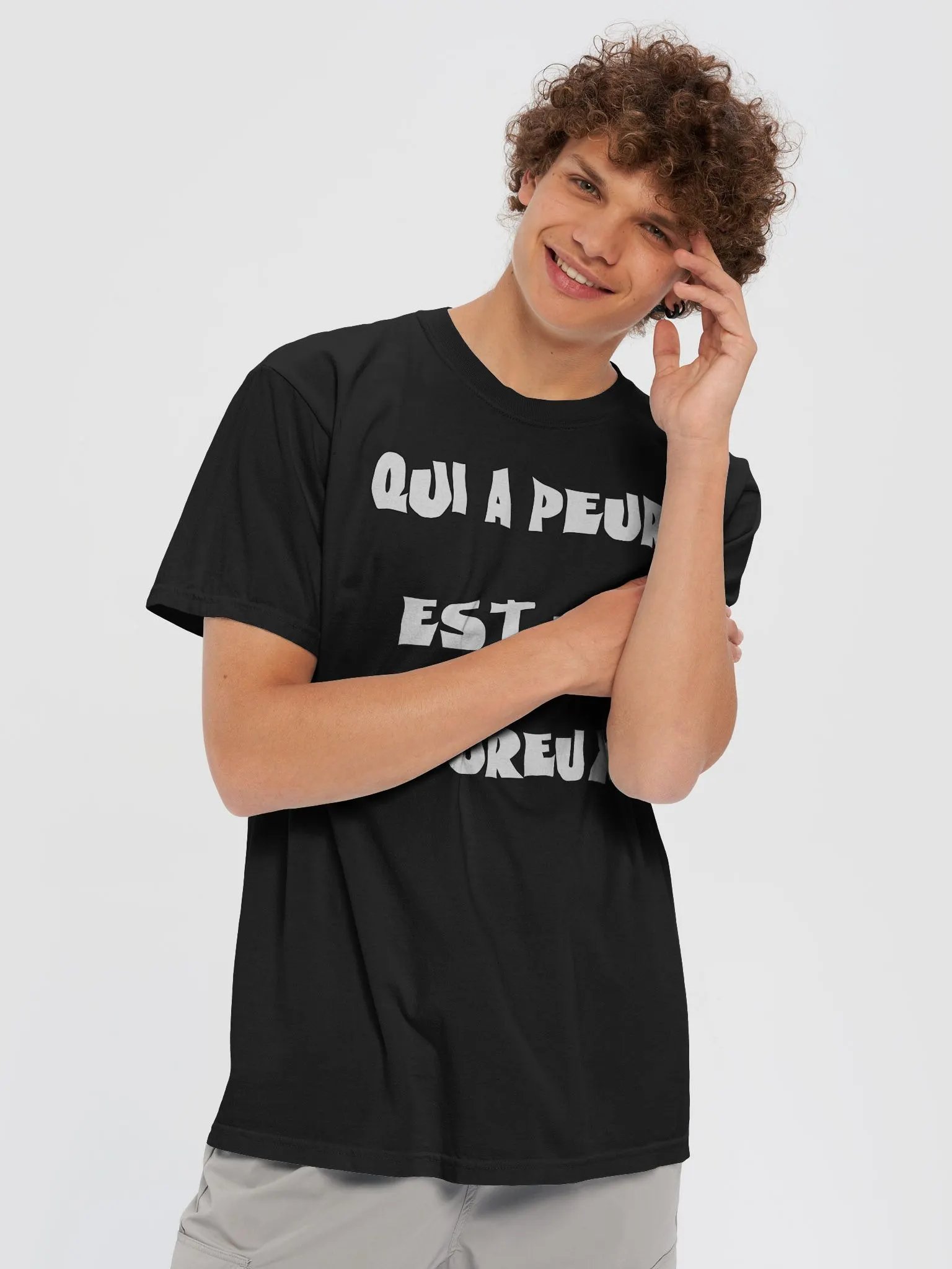 T-shirt Qui a peur (simple) product image (22)
