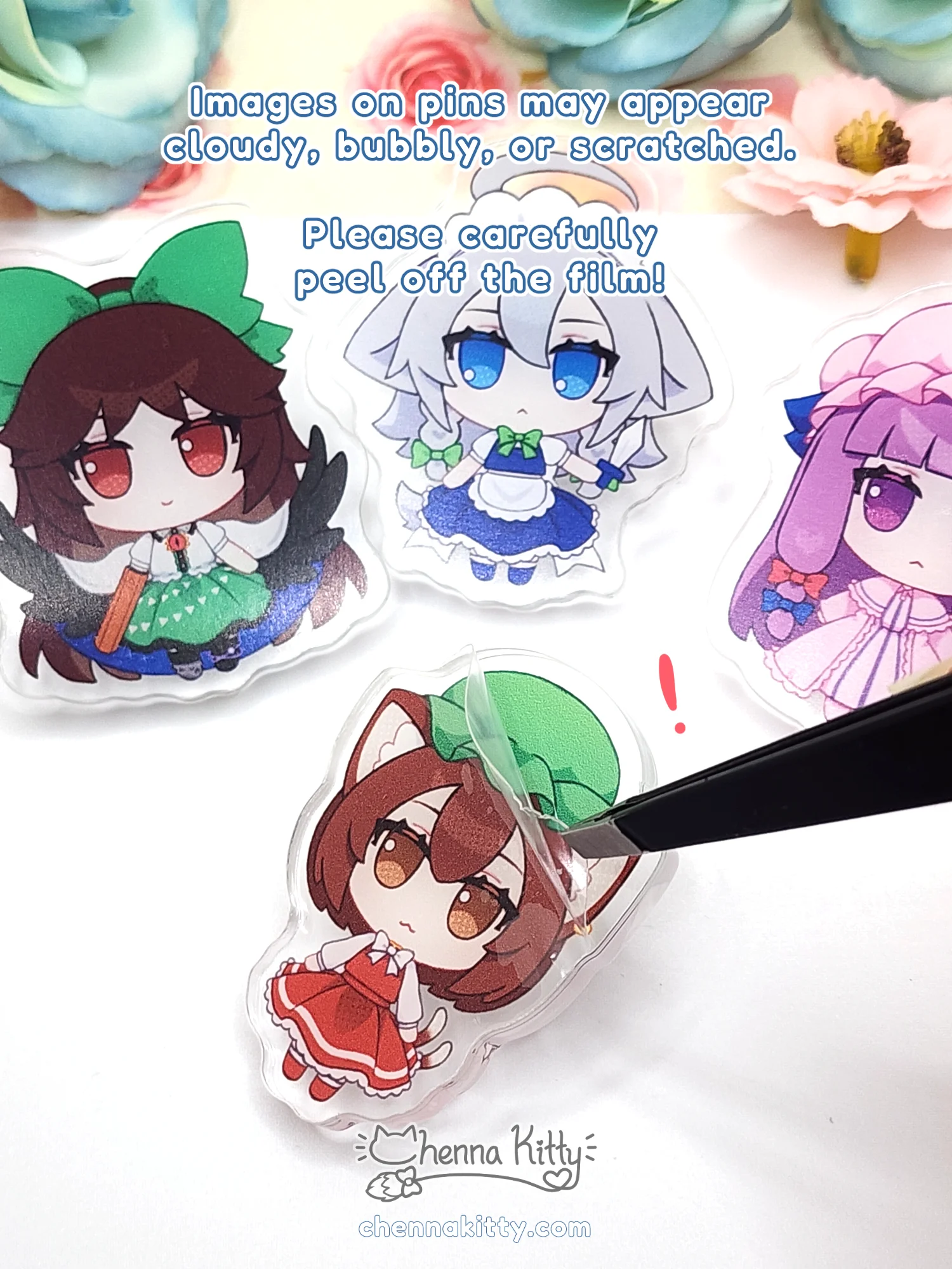 Touhou Acrylic Pins product image (6)