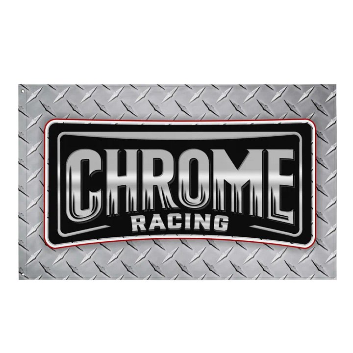 Chrome Racing Flag product image (1)