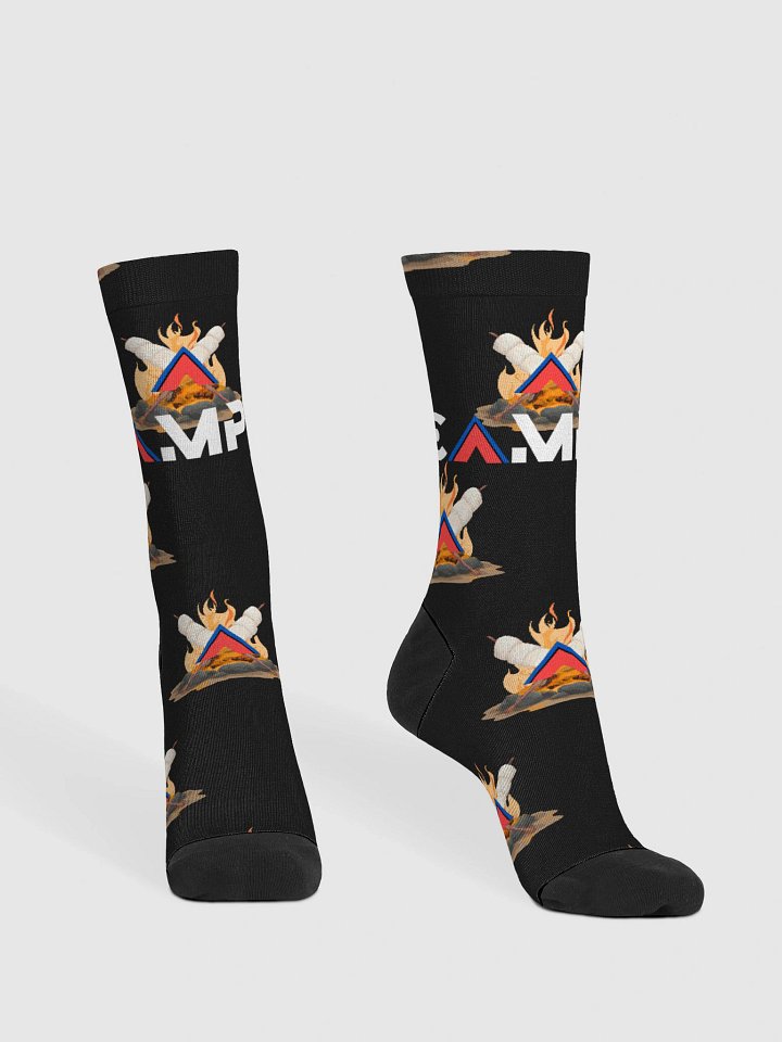 Campfire Dreams Sustainable Crew Socks product image (2)