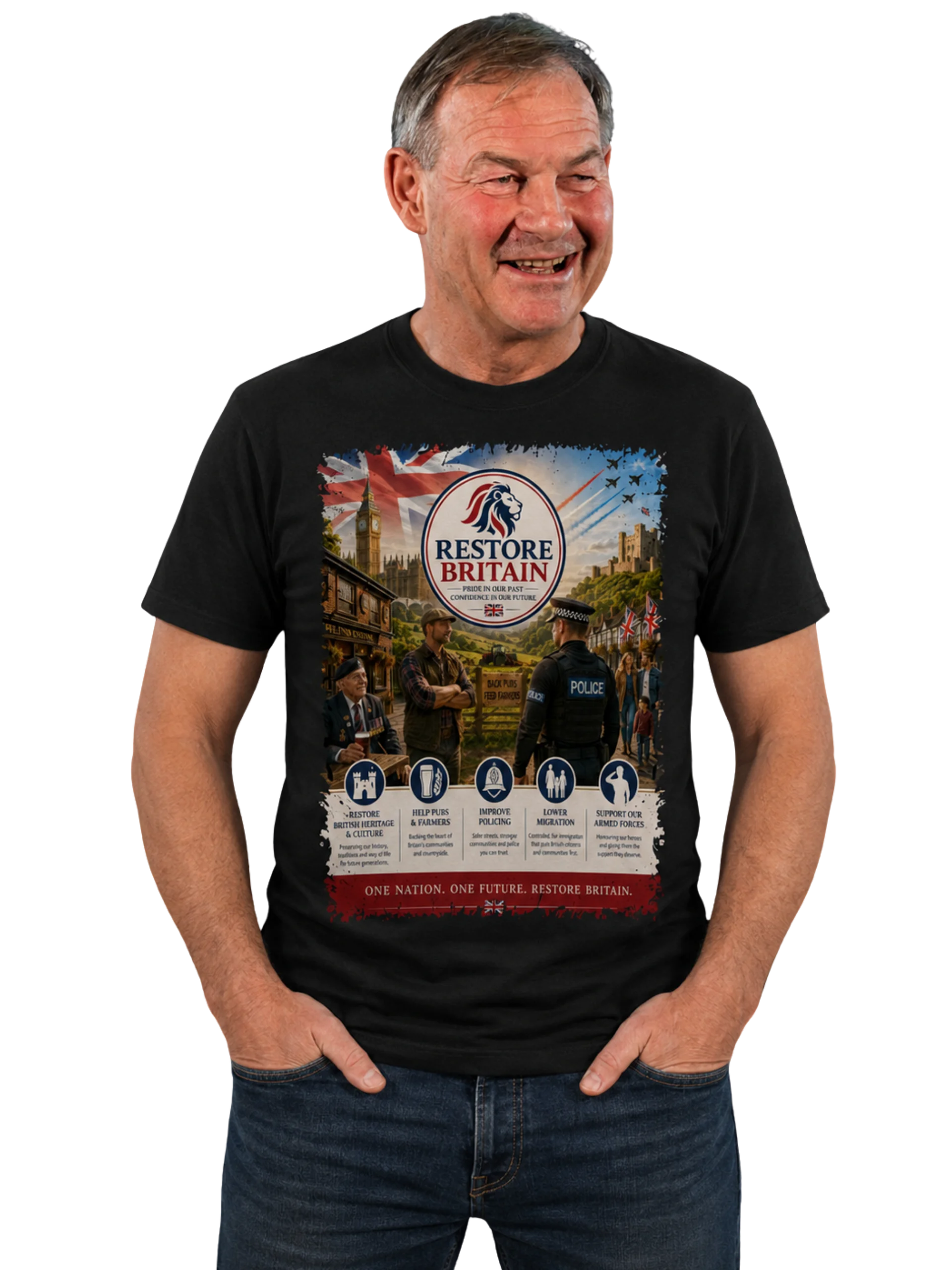 Restore Britain Campaign Tee product image (1)