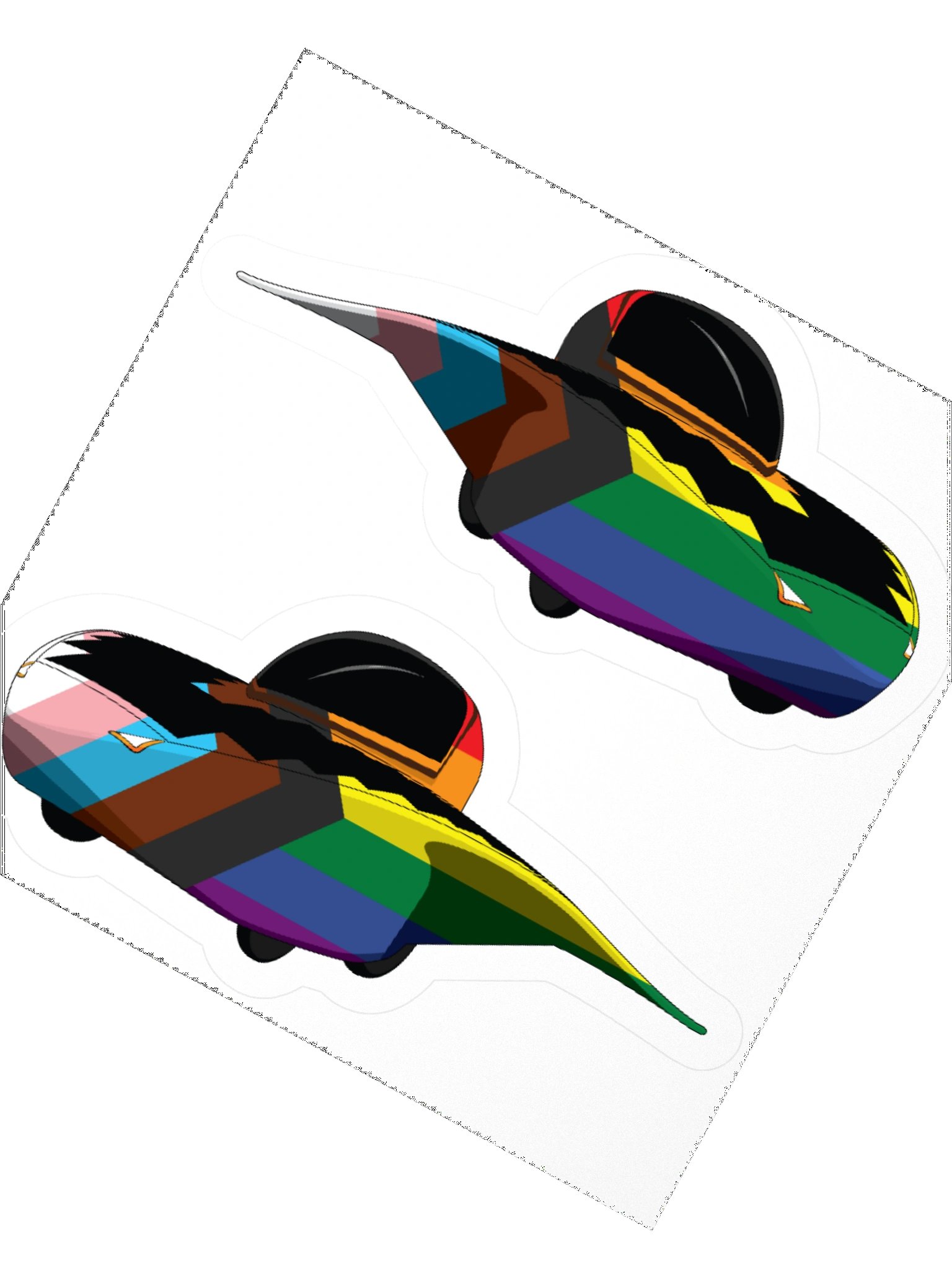 Progress Pride 23 Stickers product image (6)